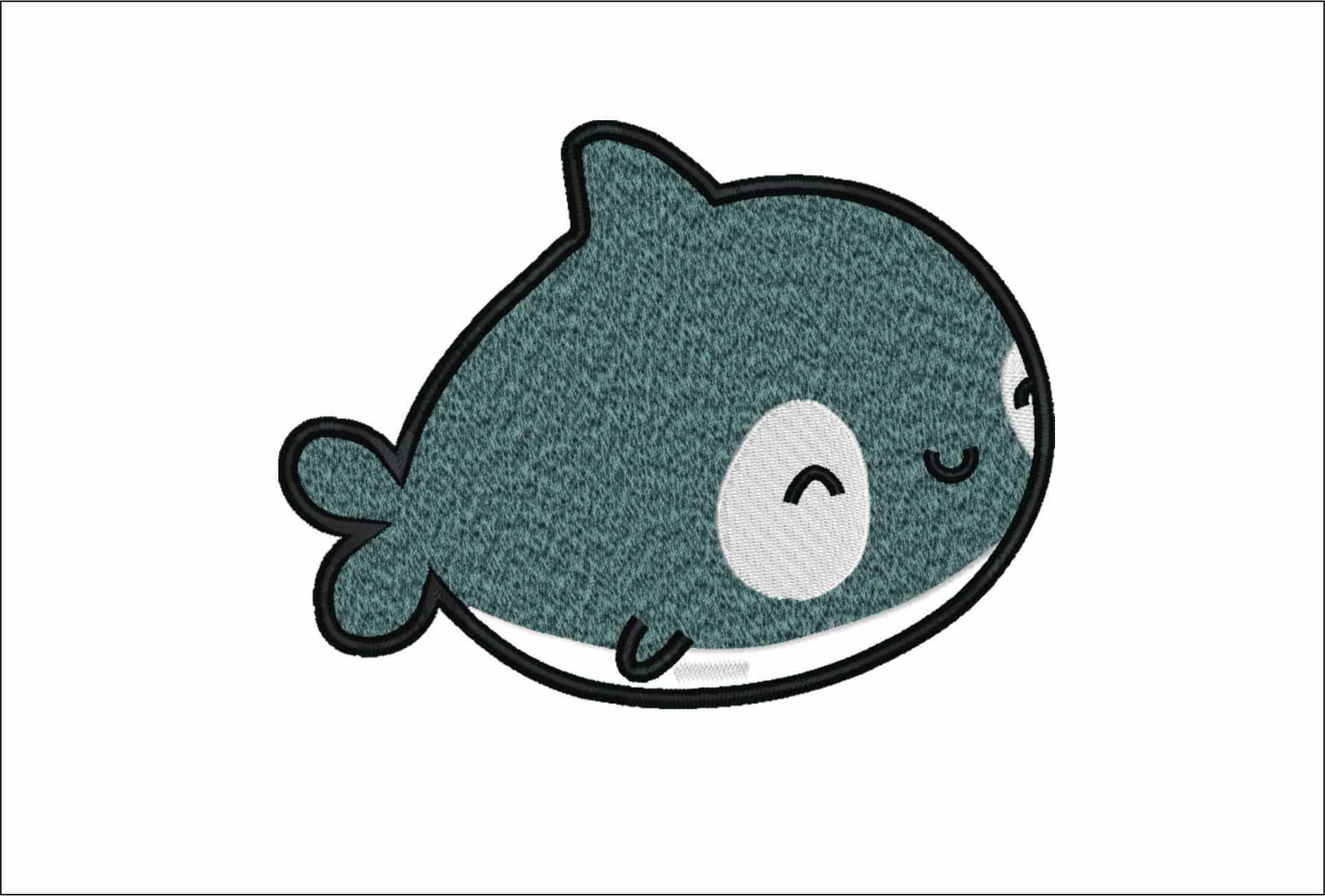 Whale Children- Elegant embroidery design file - instant download