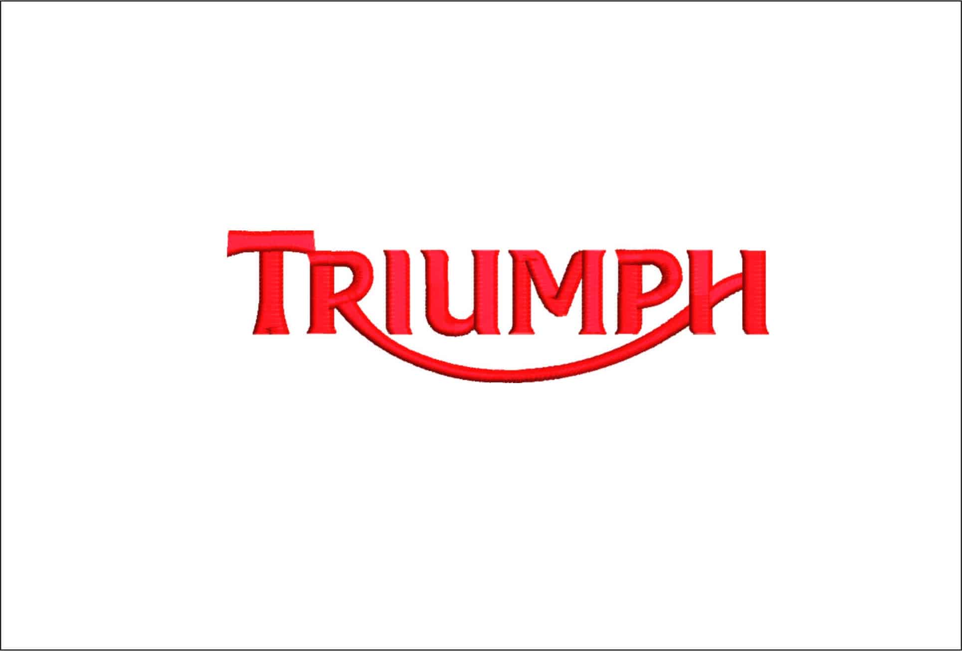 Triumph- Elegant embroidery design file - instant download