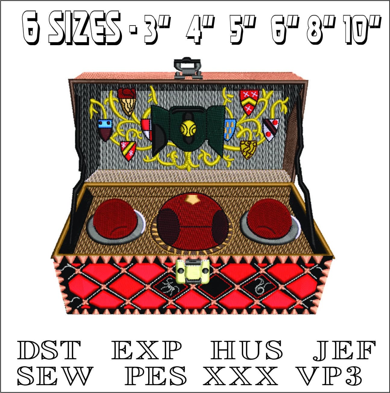 Harry Potter Quidditch Balls - Unique Harry Potter Design - High Quality embroidery design file - instant download — view 2