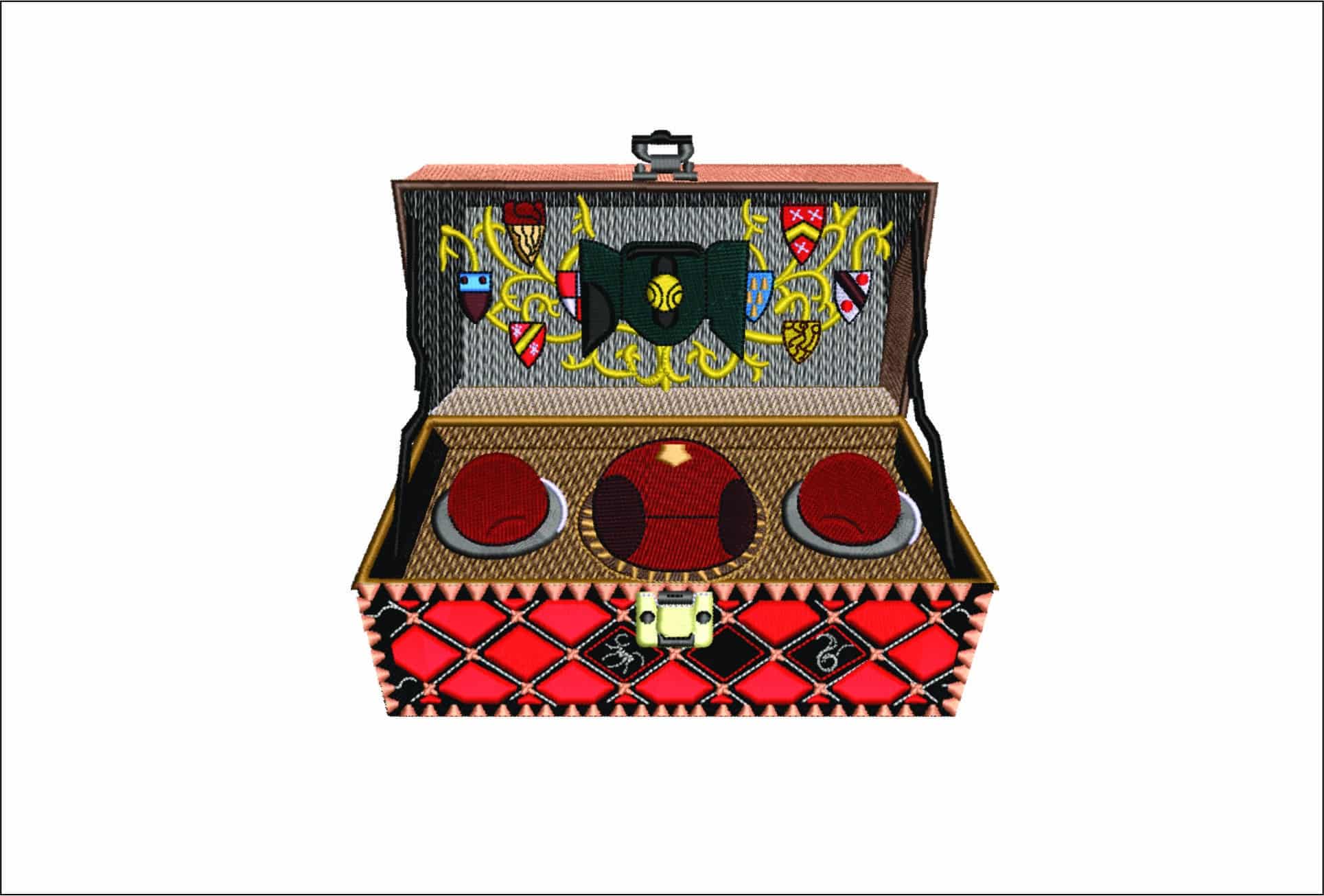 Harry Potter Quidditch Balls - Unique Harry Potter Design - High Quality embroidery design file - instant download