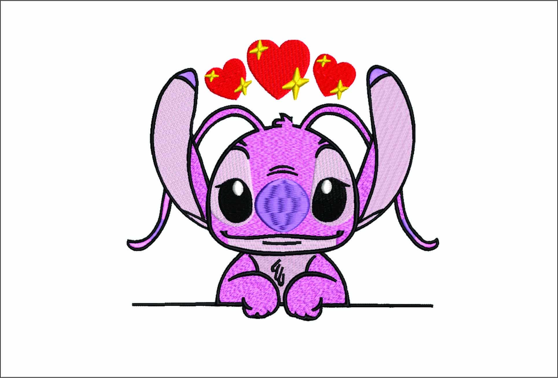 Angel Stitch- Elegant embroidery design file - instant download