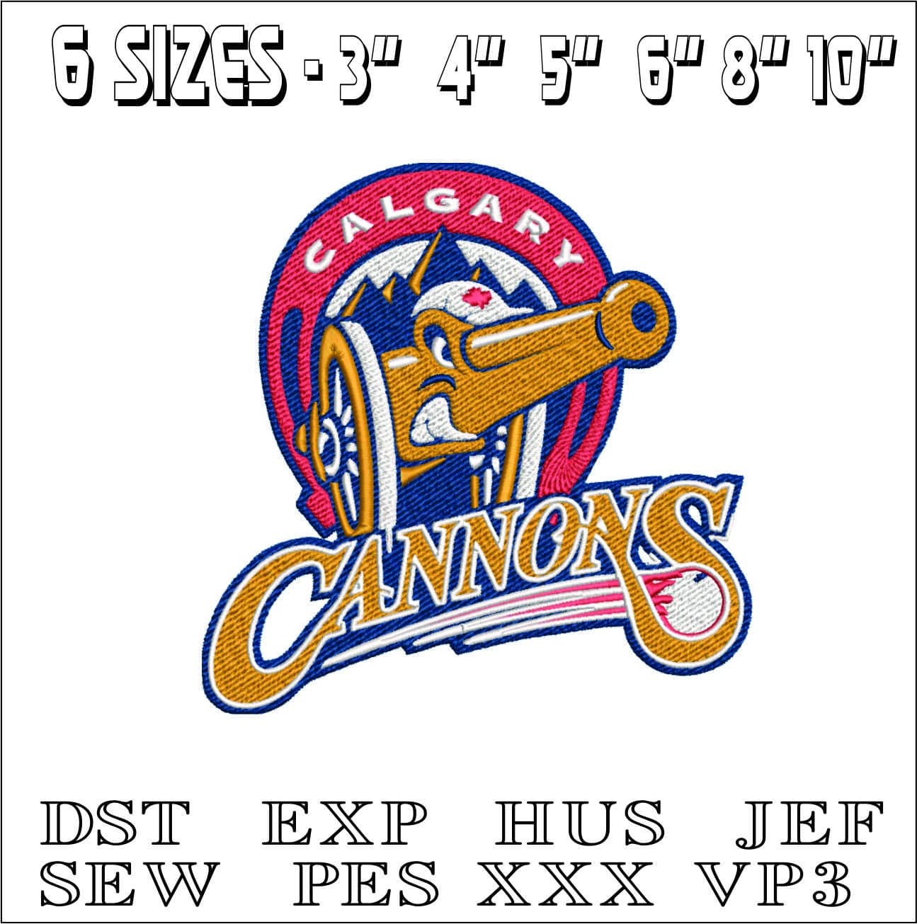 Albuquerque-Isotopes-Logo-1998- Elegant embroidery design file - instant download — view 2