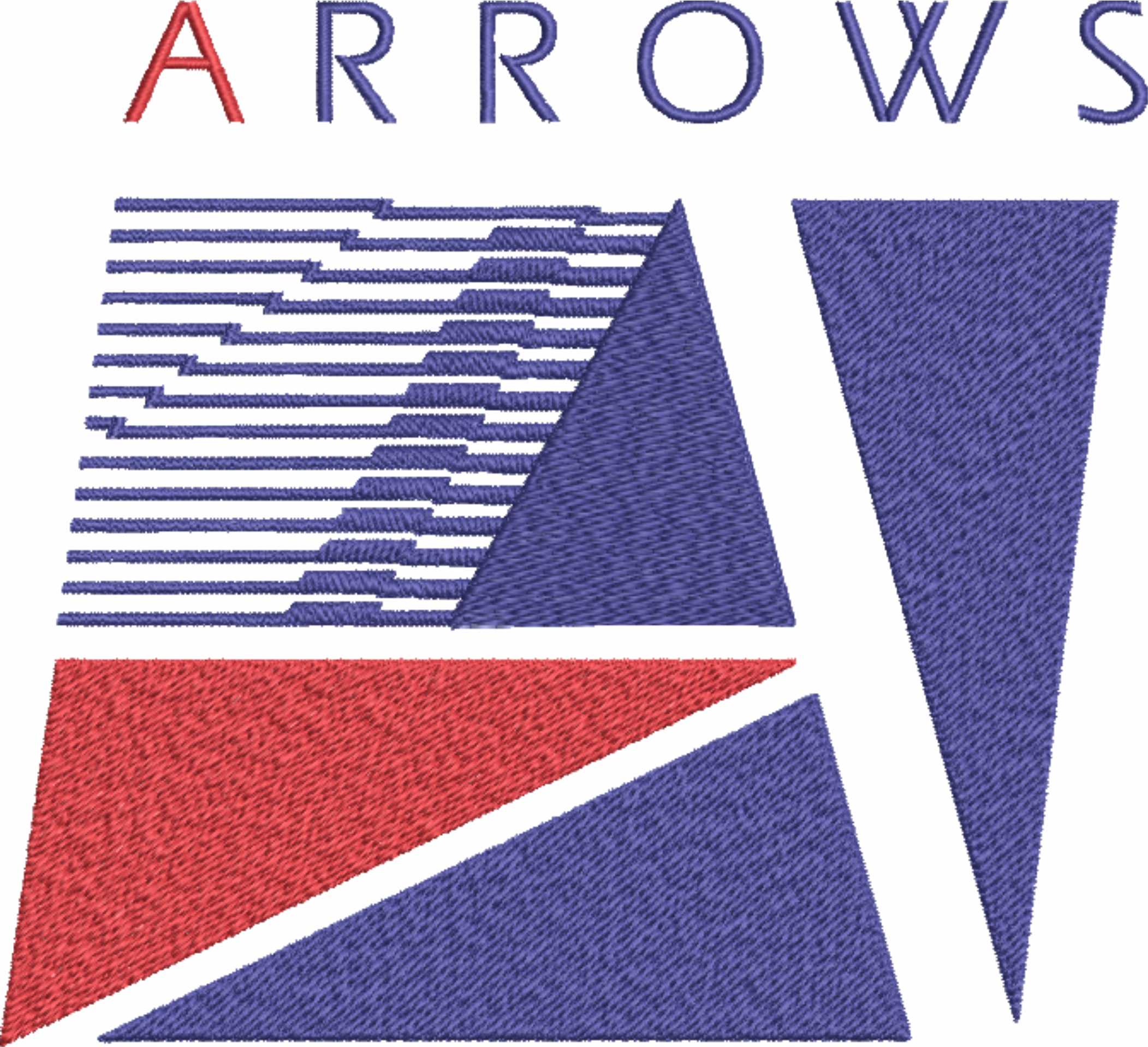 Arrows Formula 1- Anime- Elegant embroidery design file - instant download
