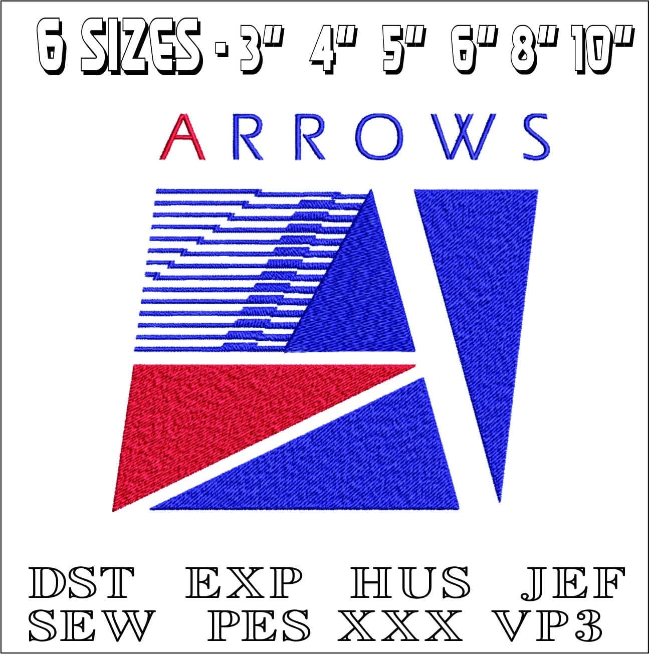 Arrows Formula 1- Anime- Elegant embroidery design file - instant download — view 2