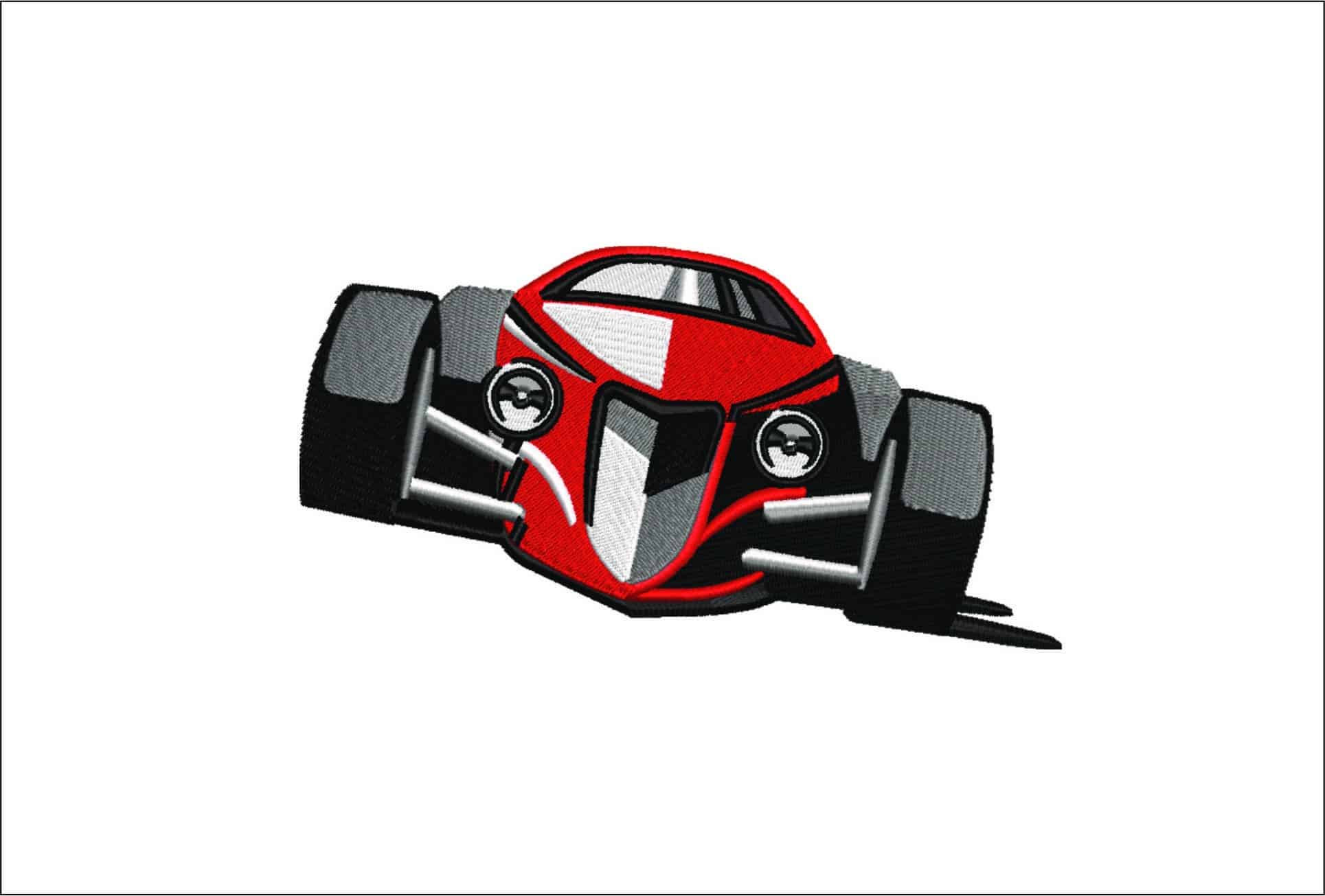 Hot Rod Front design- Elegant embroidery design file - instant download