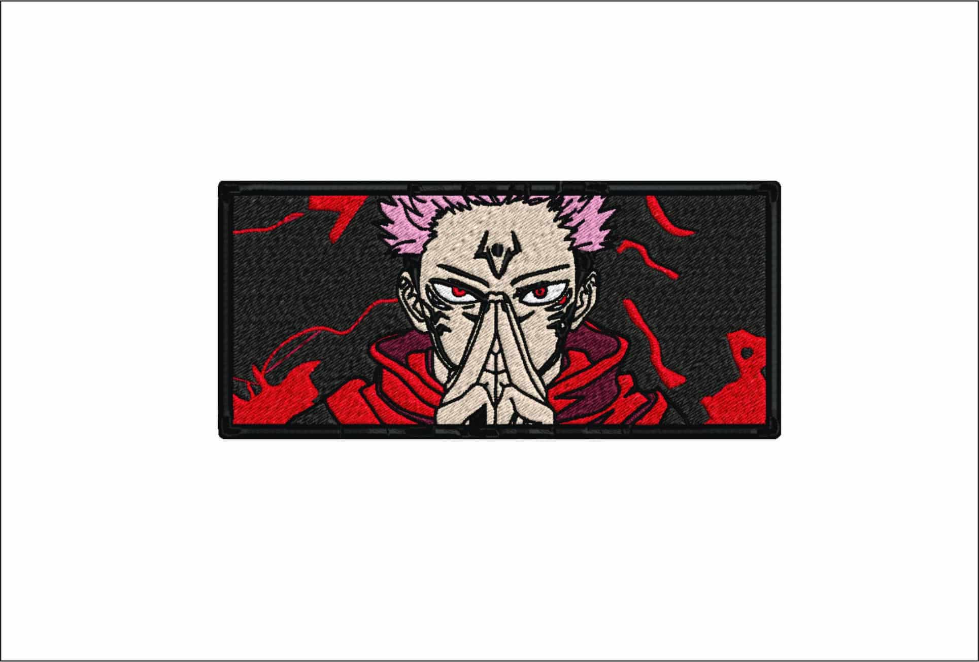 Jujutsu Kaisen Panel- Elegant embroidery design file - instant download