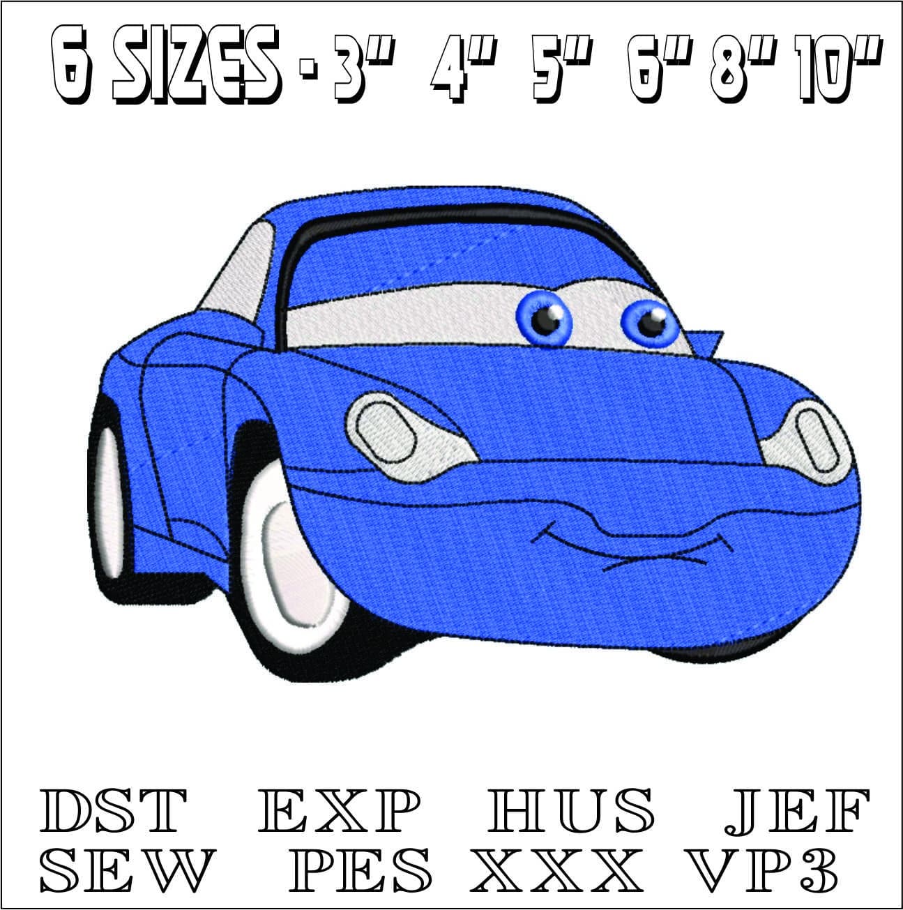 Sally Carrera- Elegant embroidery design file - instant download — view 2