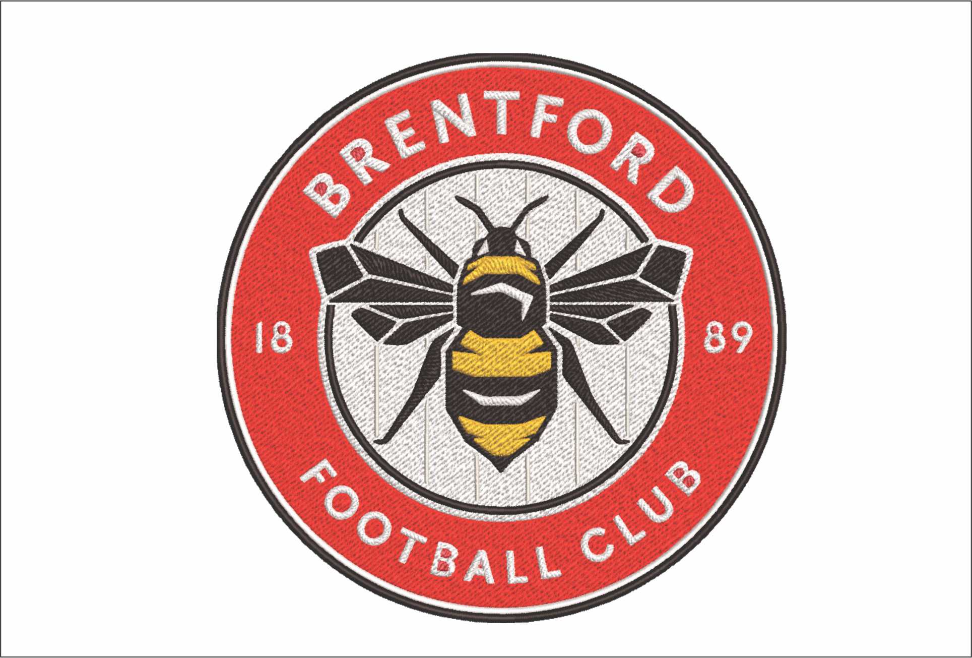 Brentford- Elegant embroidery design file - instant download