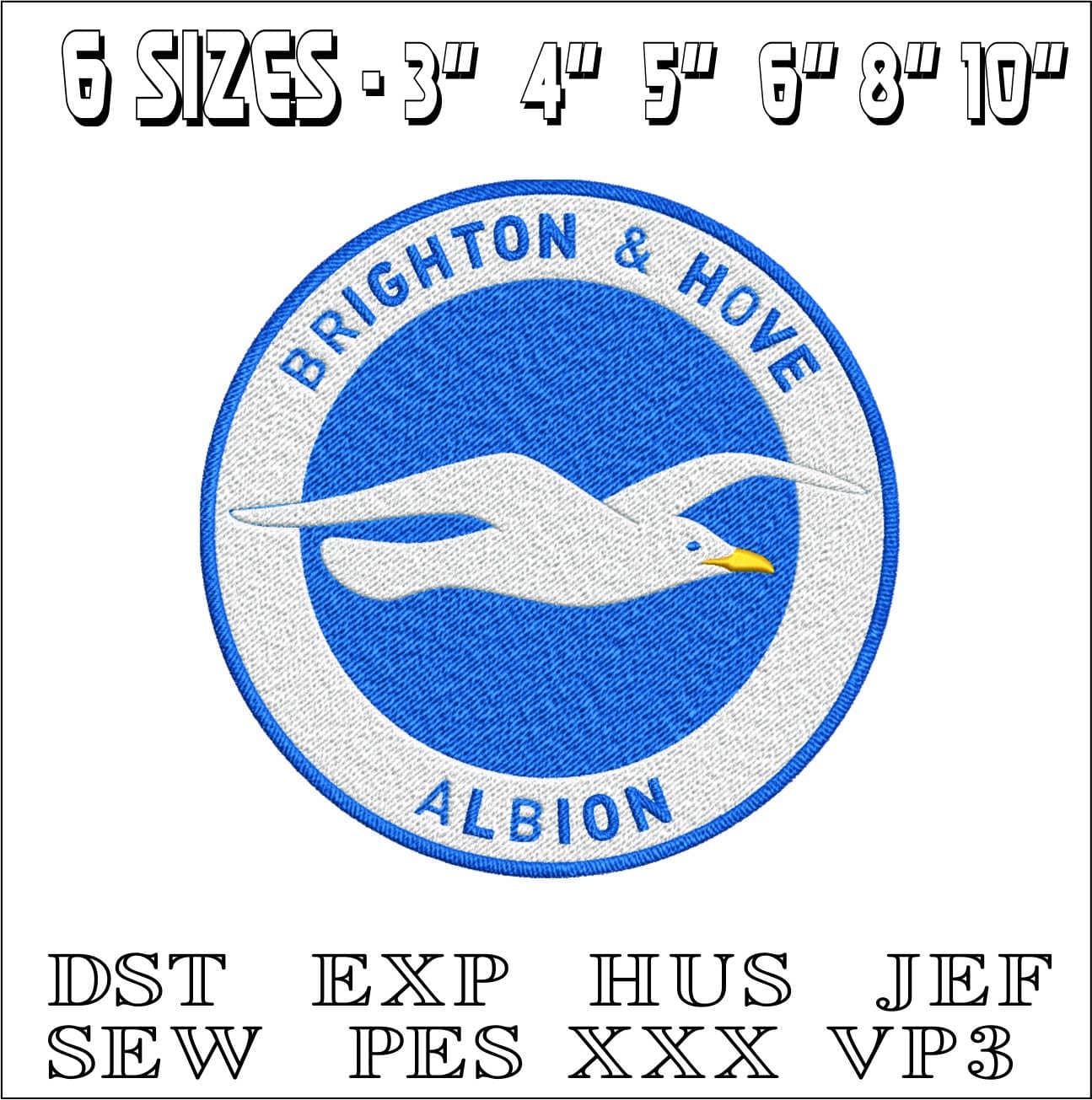 Brighton- Elegant embroidery design file - instant download — view 2