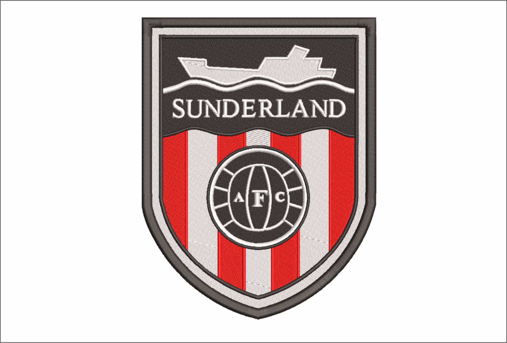 Sunderland Old- Elegant embroidery design file - instant download