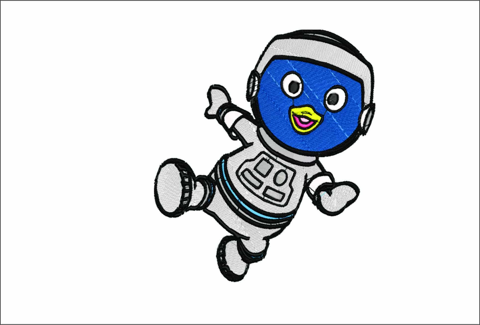 Backyardigans- Elegant embroidery design file - instant download
