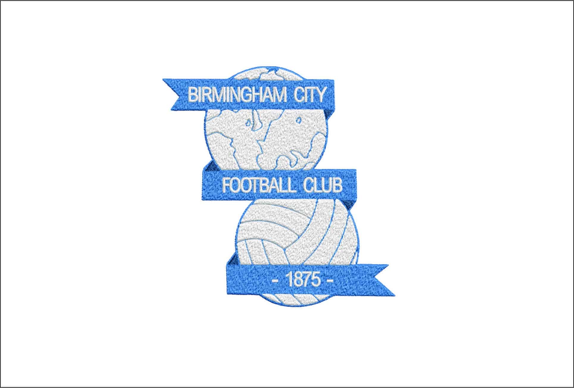 Birmingham City Football Club- Elegant embroidery design file - instant download