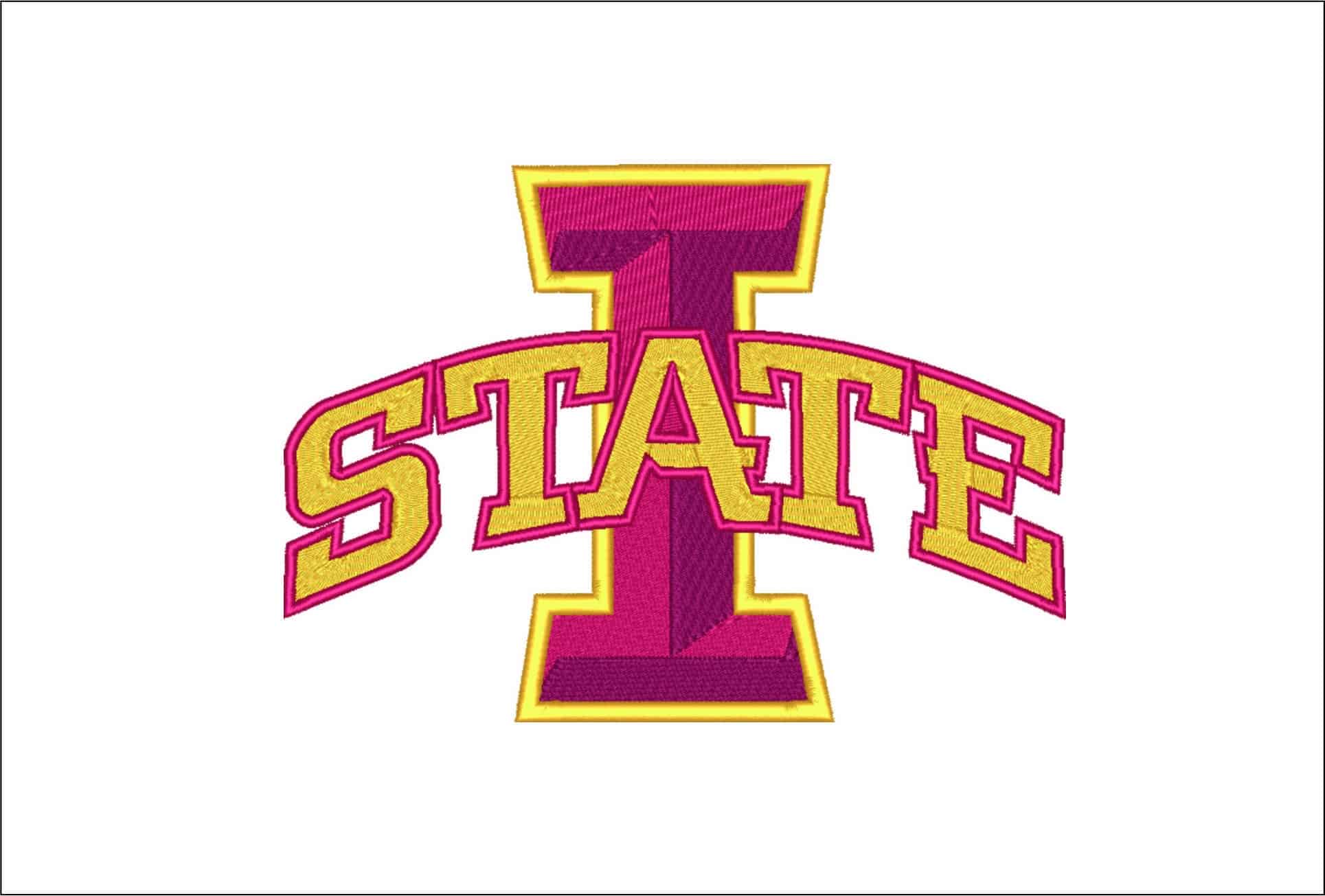 I State Cyclones - Iowa State University Athletics Cyclones embroidery design - Logo embroidery machine pattern embroidery file