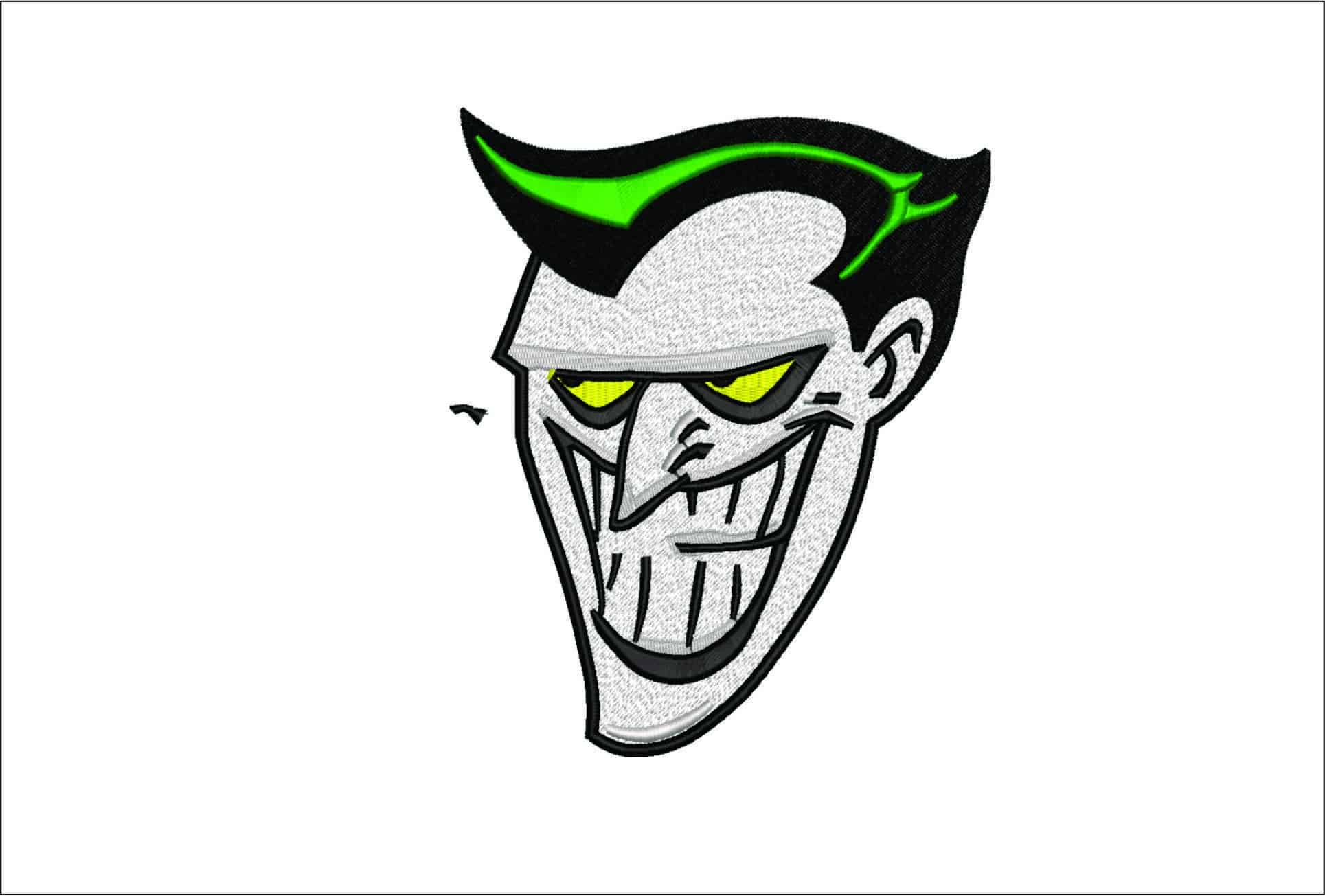 Old Joker-Elegant embroidery design file - instant download