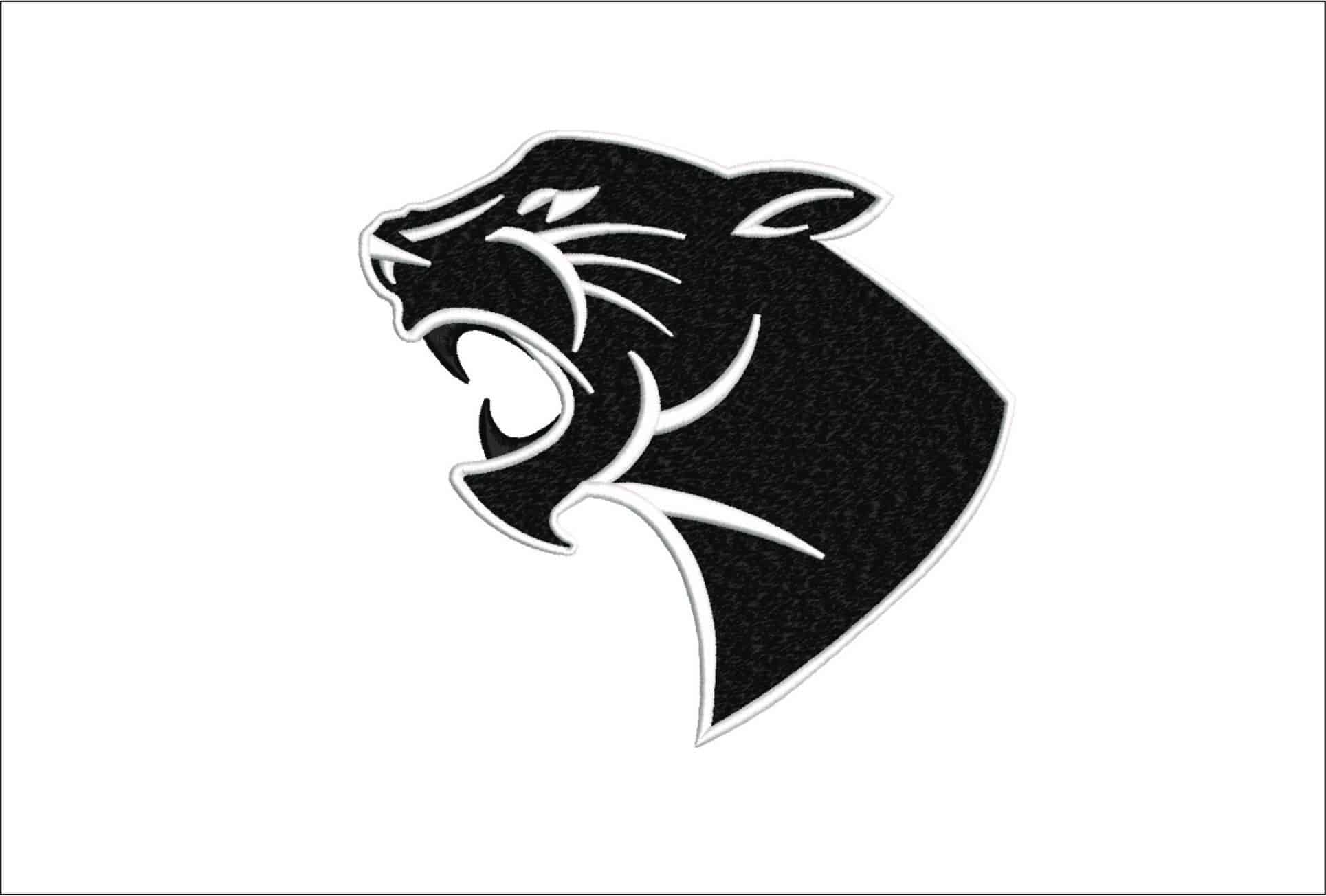 Panther-Elegant embroidery design file - instant download