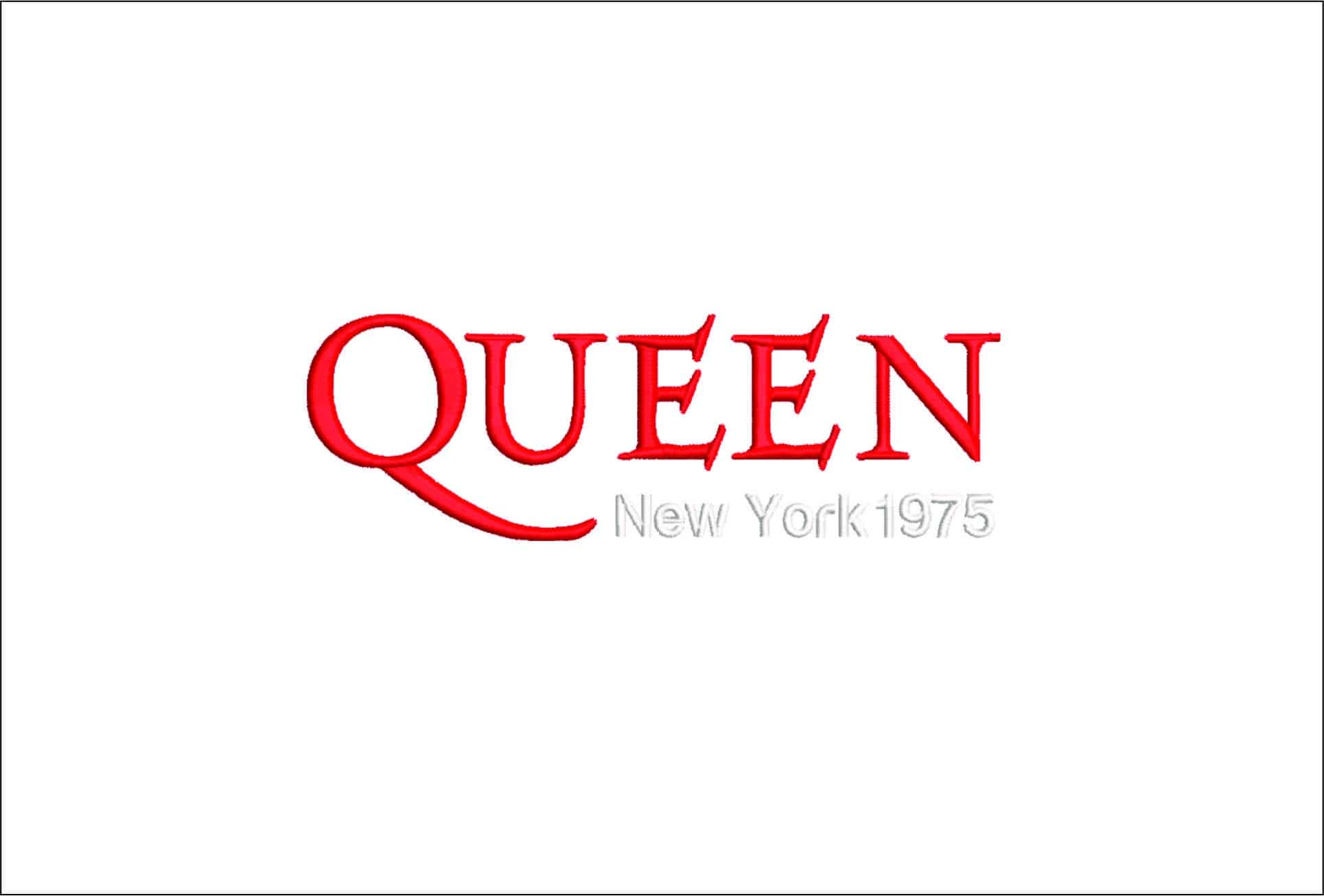 Queen 1975-Elegant embroidery design file - instant download