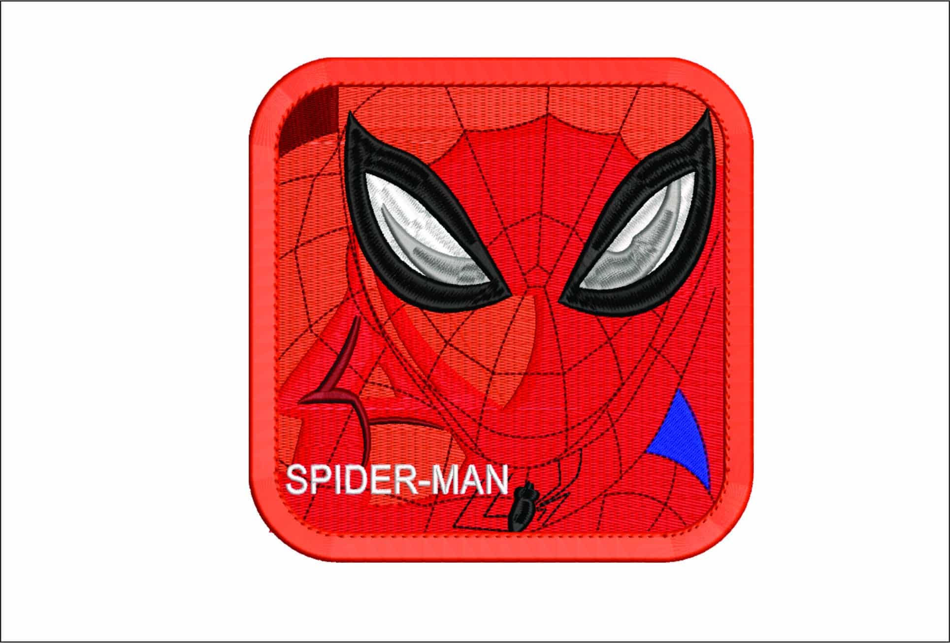 Spiderman Face-Elegant embroidery design file - instant download