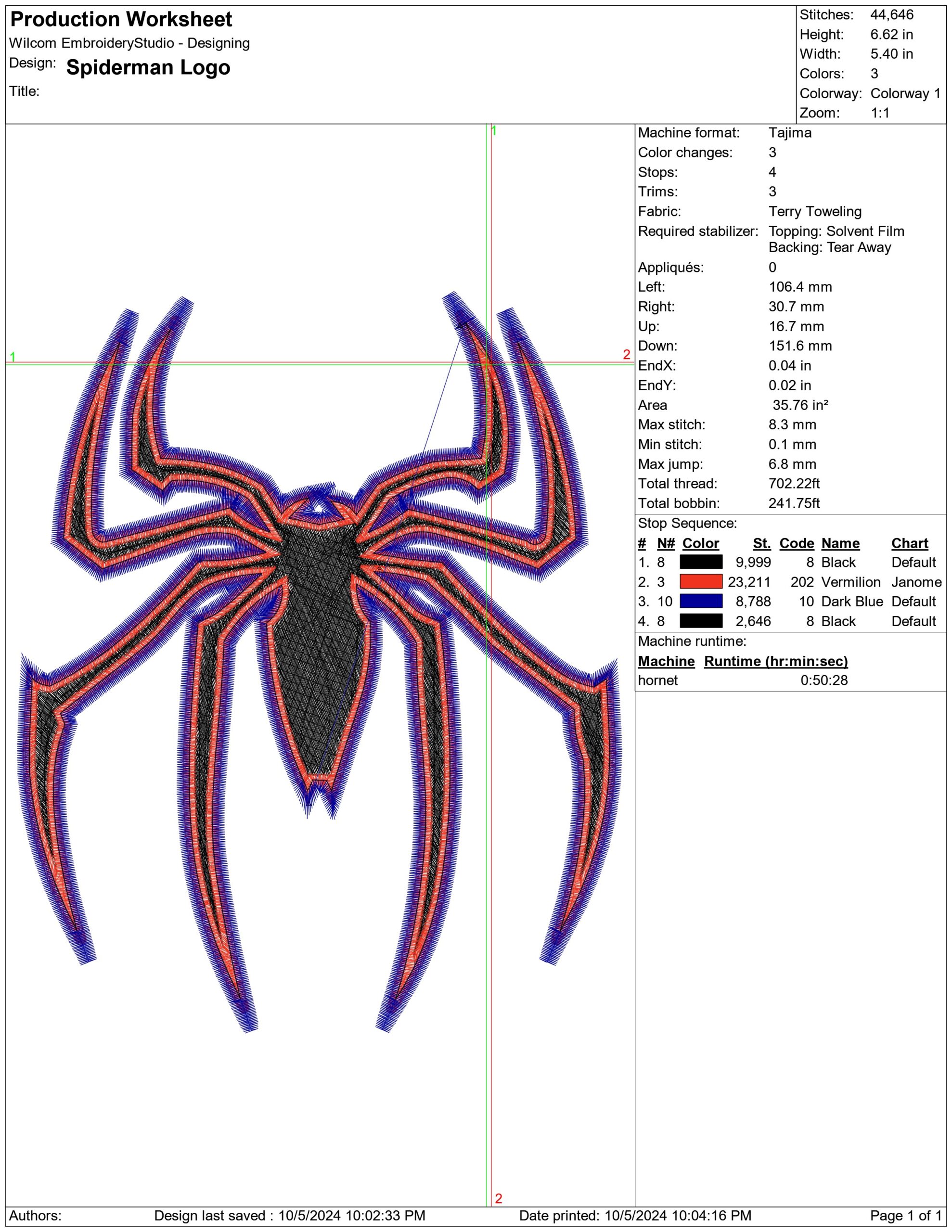 Spiderman Logo-Elegant embroidery design file - instant download — view 3