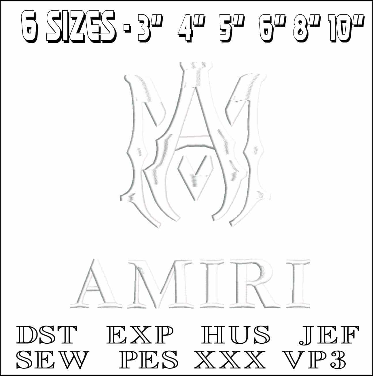 Amiri-Elegant embroidery design file - instant download — view 2