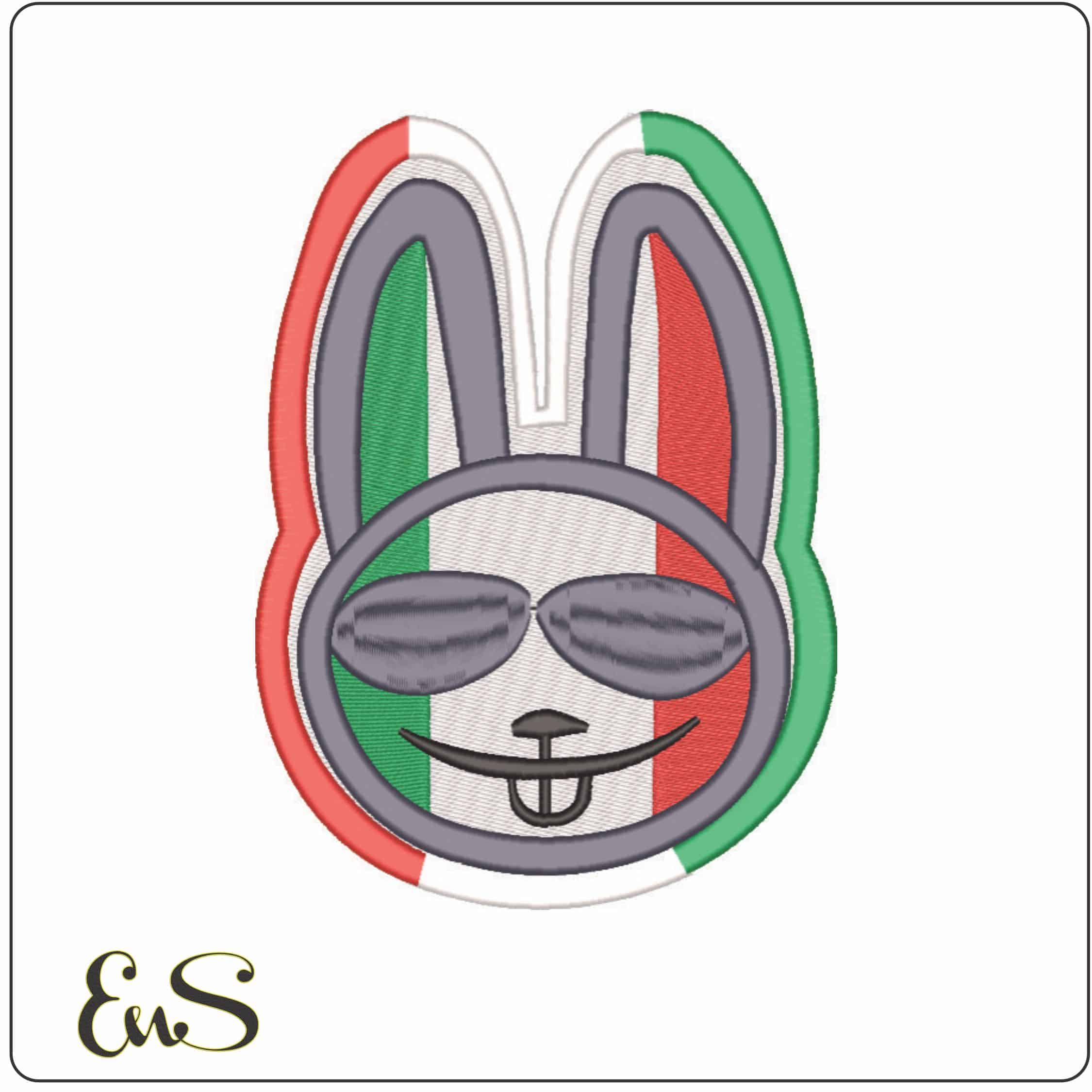 Bad Bunny Mexican-Elegant embroidery design file - instant download