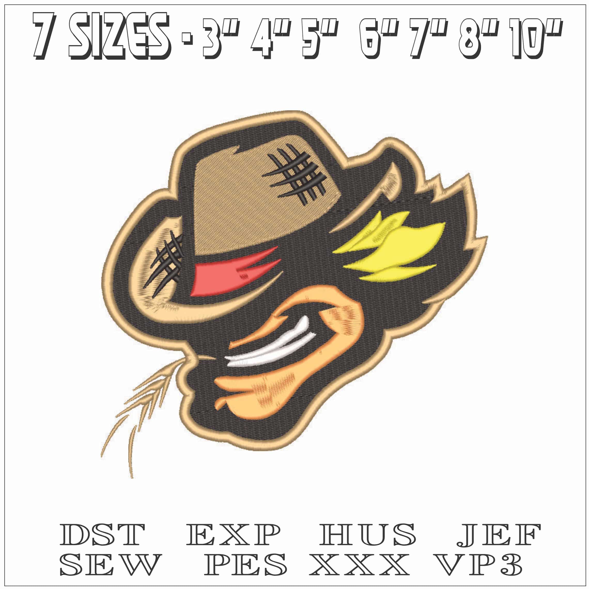 Dohren Wild Farmers-Elegant embroidery design file - instant download — view 2