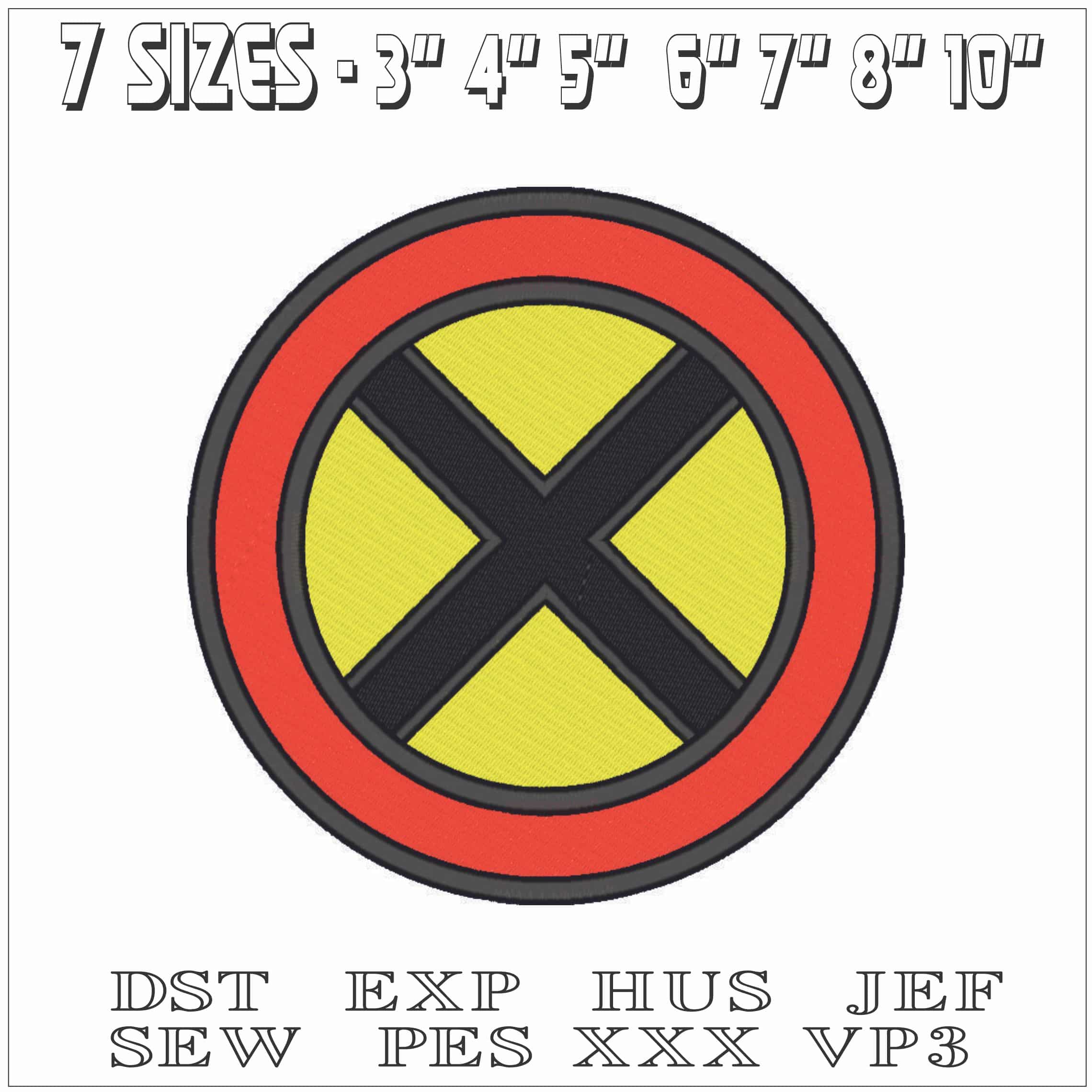 Lounge Fly - Marvel X Men-Elegant embroidery design file - instant download — view 2