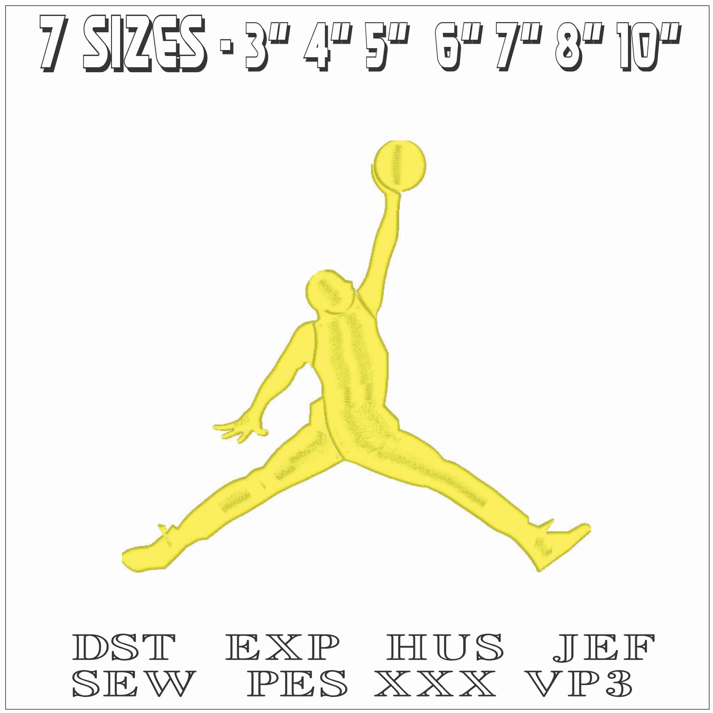 Original Jordan-Elegant embroidery design file - instant download — view 2