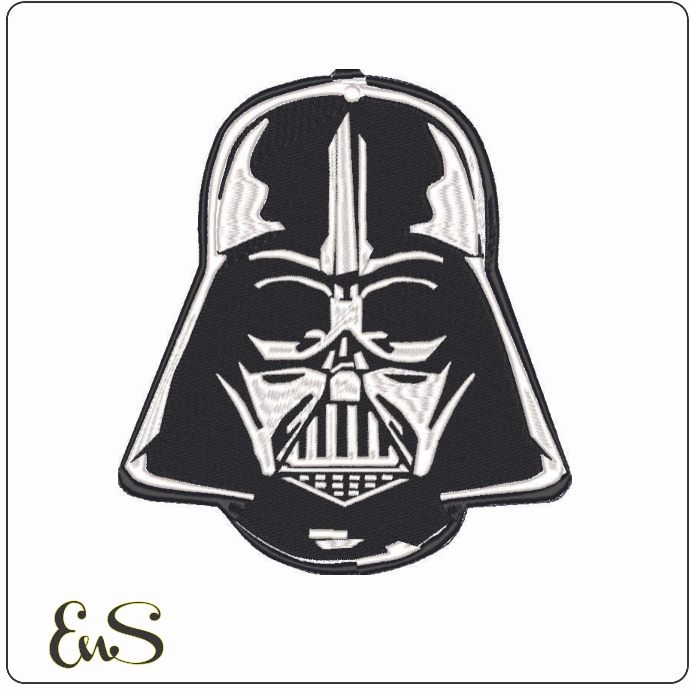 Darth Vaders Mask - Star Wars-Elegant embroidery design file - instant download