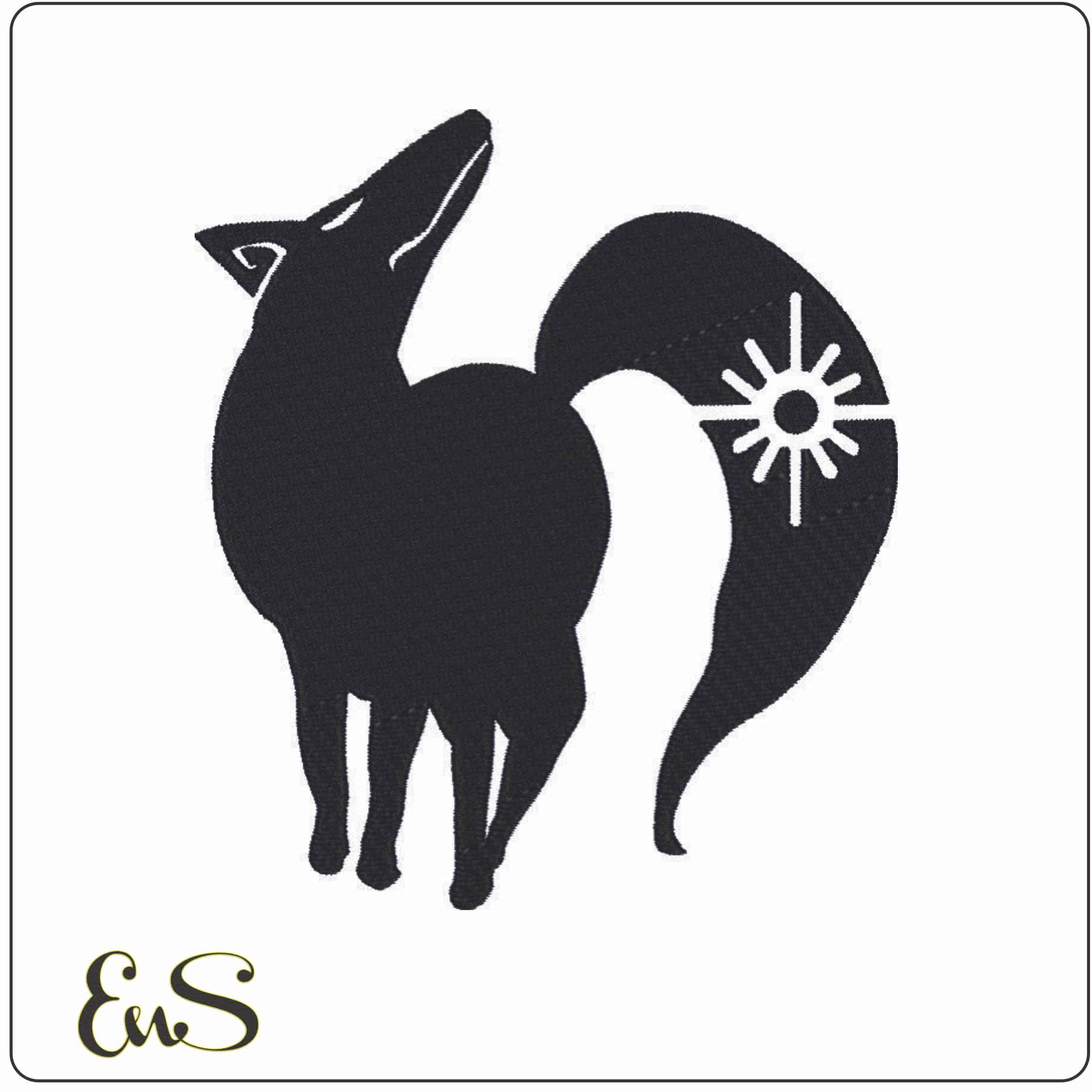Foxs Sin of Greed - Ban - Anime-Elegant embroidery design file - instant download