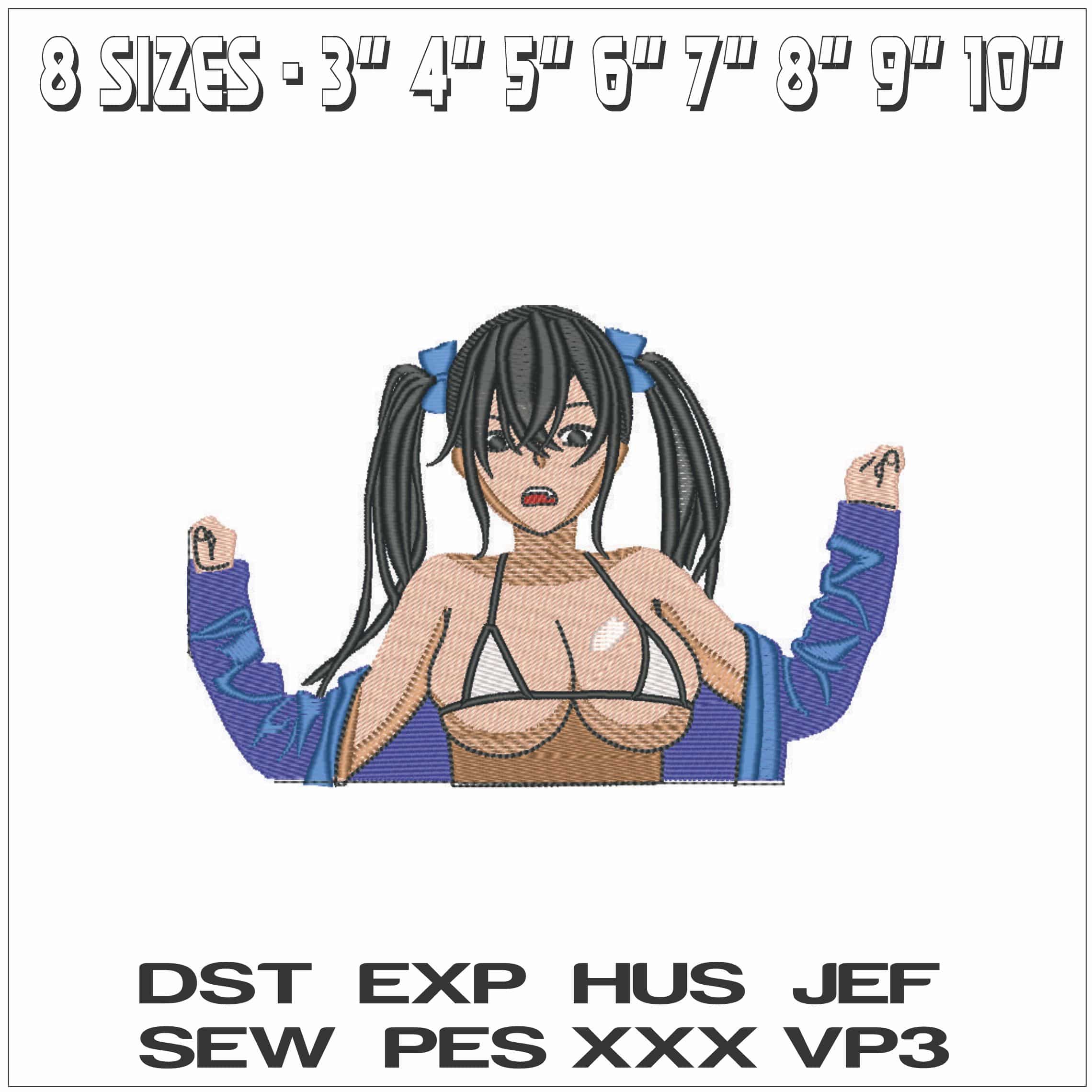 Nico Yazawa - Love Live - Anime-Elegant embroidery design file - instant download — view 2