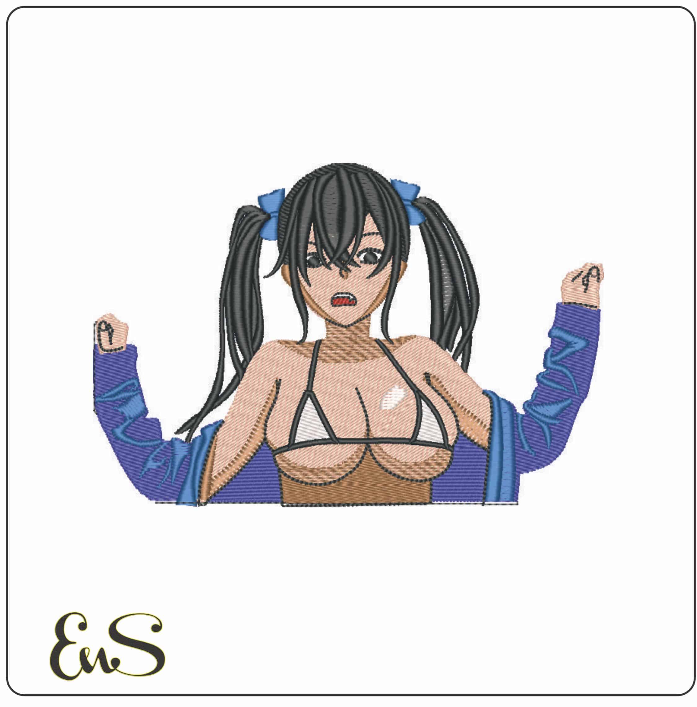 Nico Yazawa - Love Live - Anime-Elegant embroidery design file - instant download