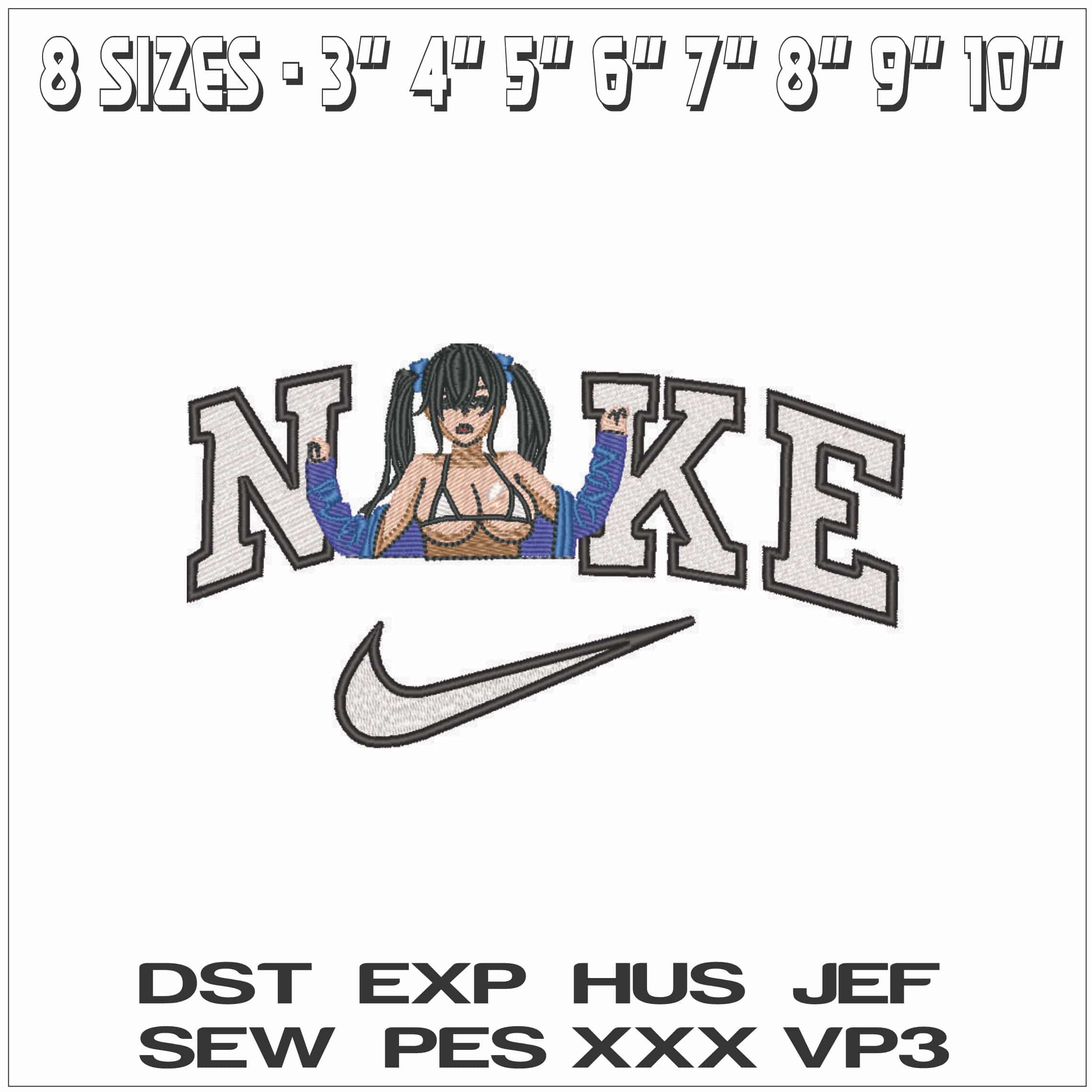 Nike Nico Yazawa - Love Live - Anime-Elegant embroidery design file - instant download — view 2