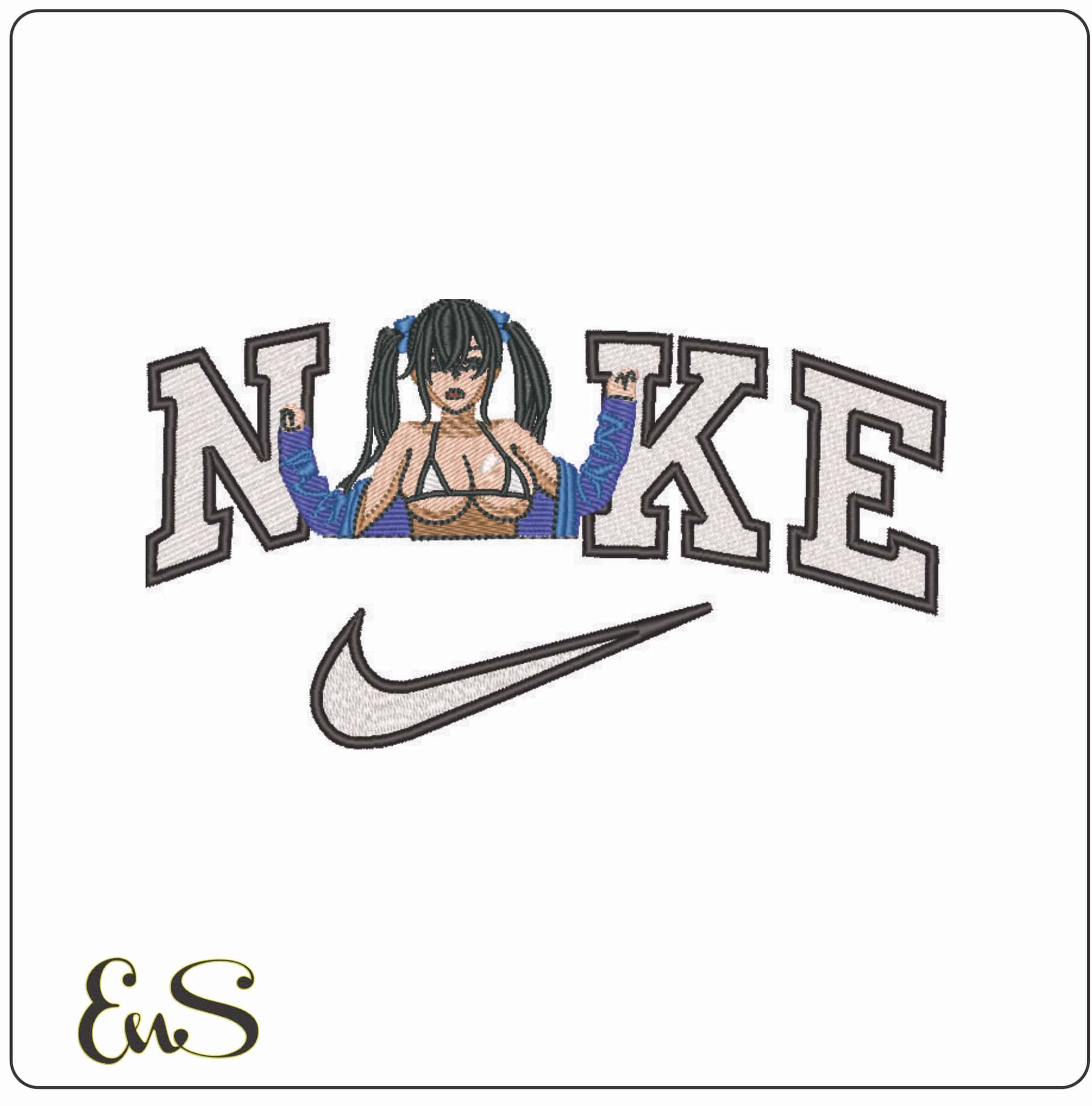 Nike Nico Yazawa - Love Live - Anime-Elegant embroidery design file - instant download
