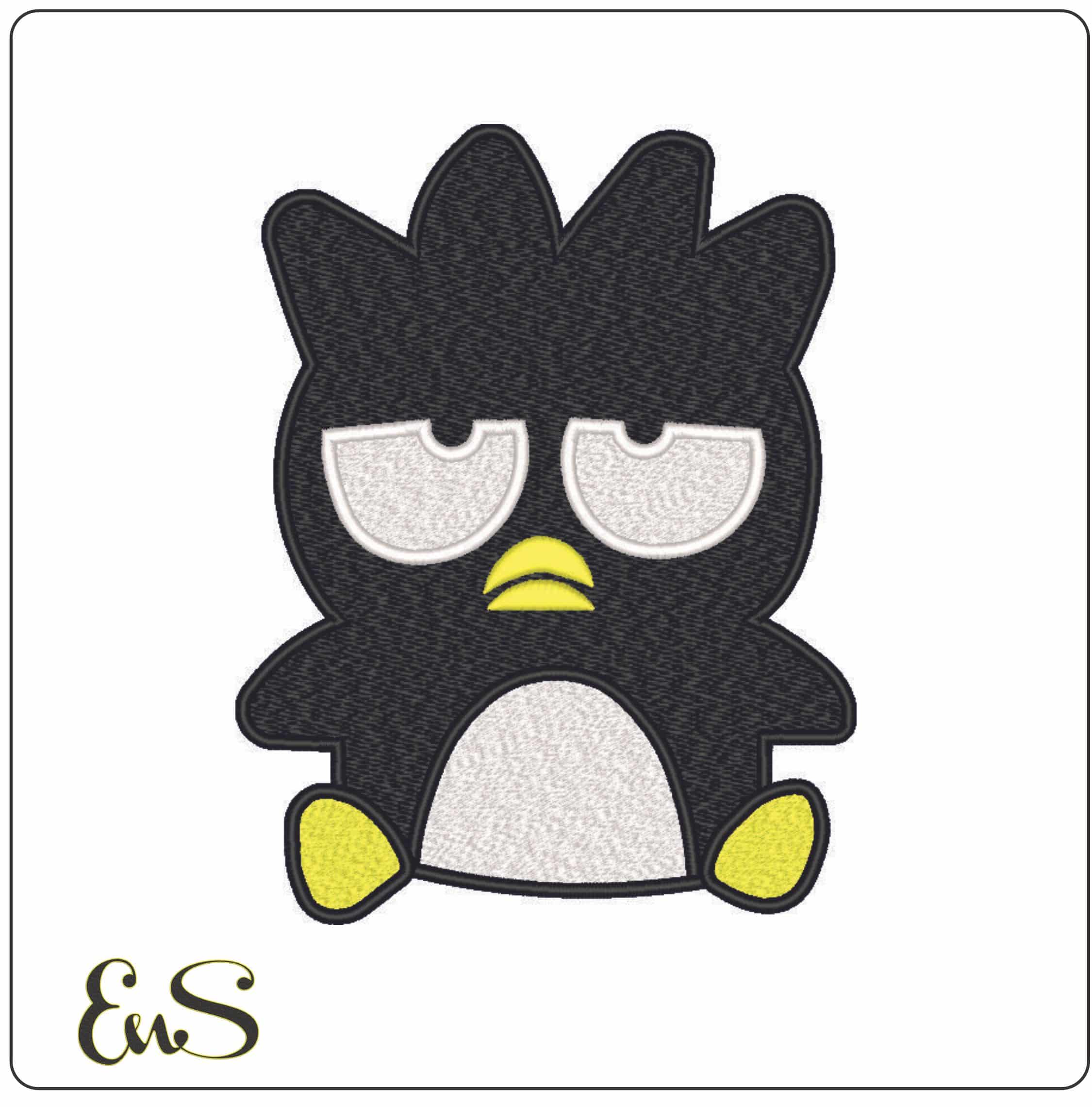 Badtz Maru - Hello Kitty-Elegant embroidery design file - instant download