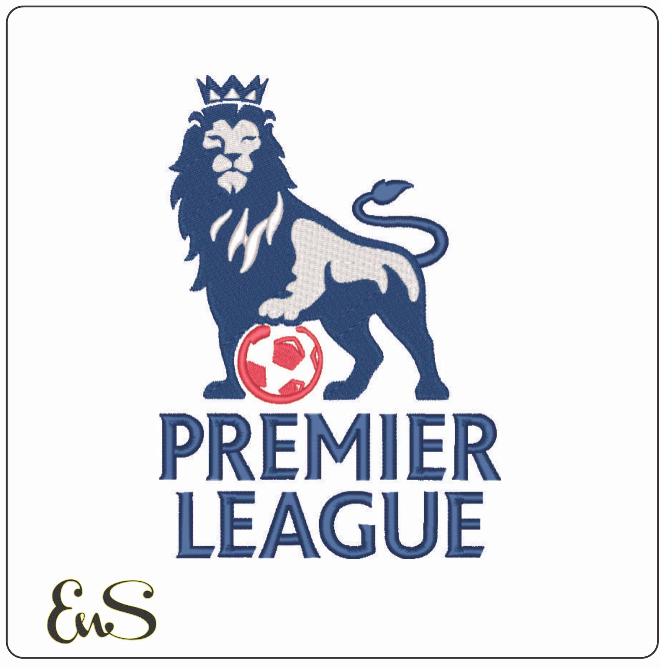 Barclays Premier League-Elegant embroidery design file - instant download