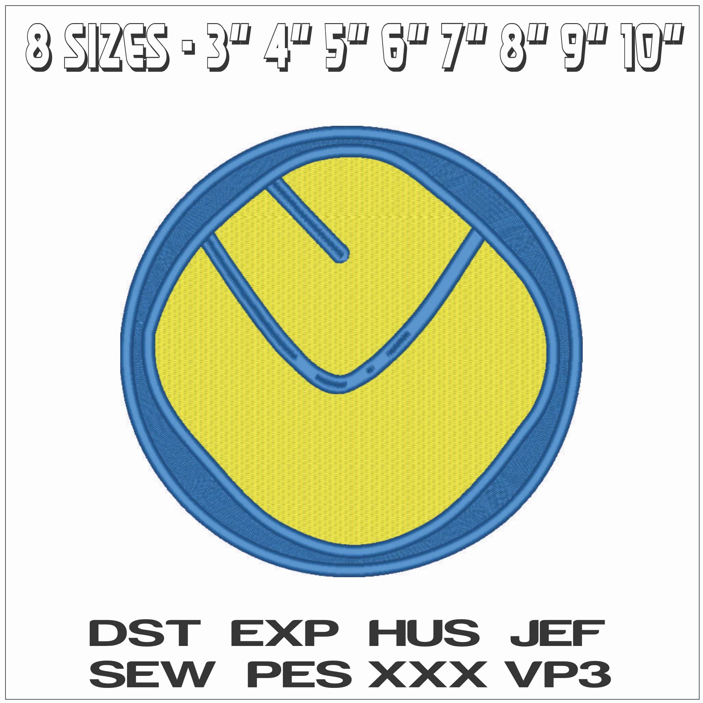 Leeds United FC- Elegant embroidery design file - instant download — view 2