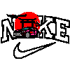 Nike Toyota Corolla GR in Japanese Scene- Elegant embroidery design file - instant download — view 3