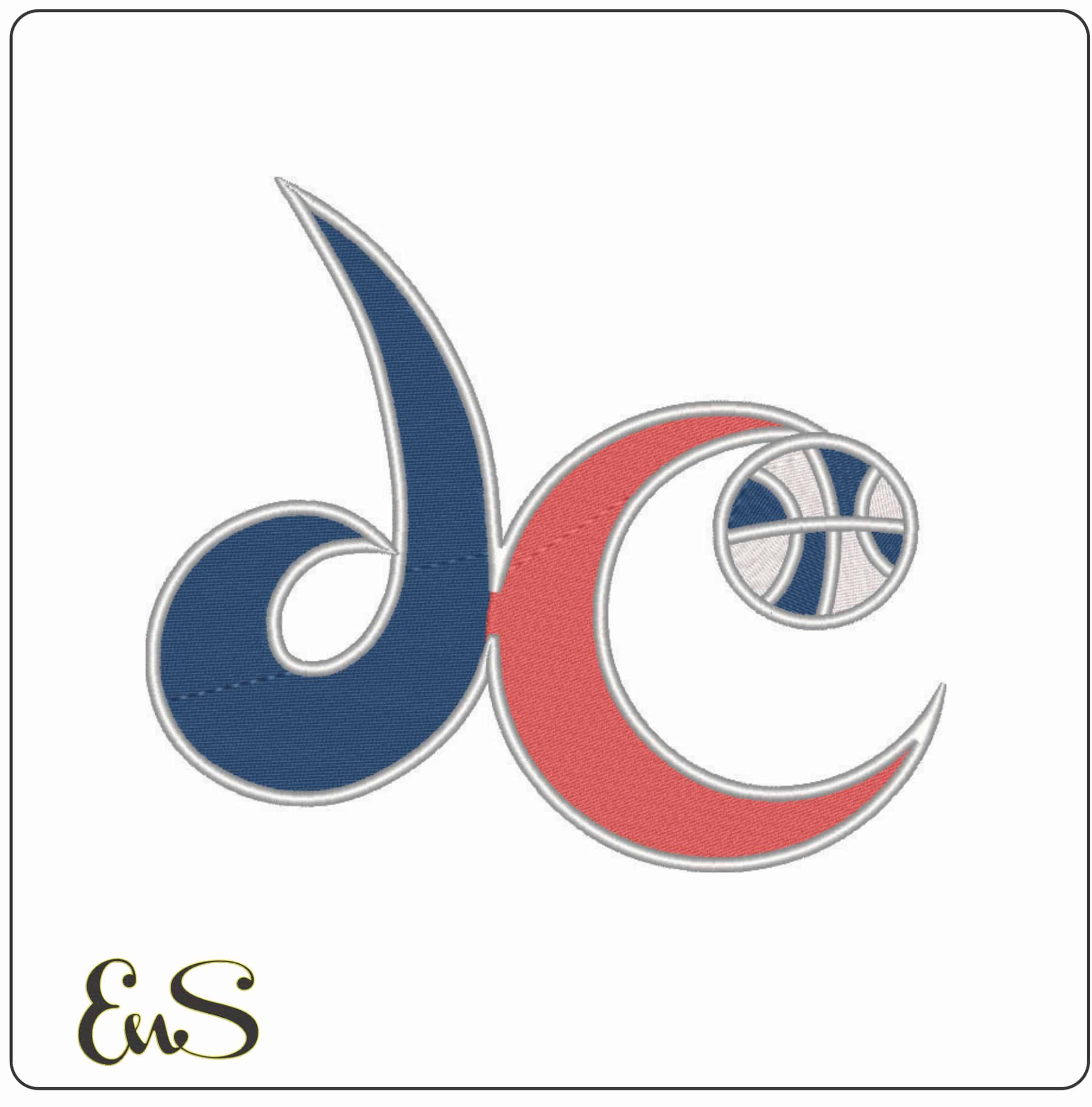 Washington Mystics Logo - WNBA- Elegant embroidery design file - instant download