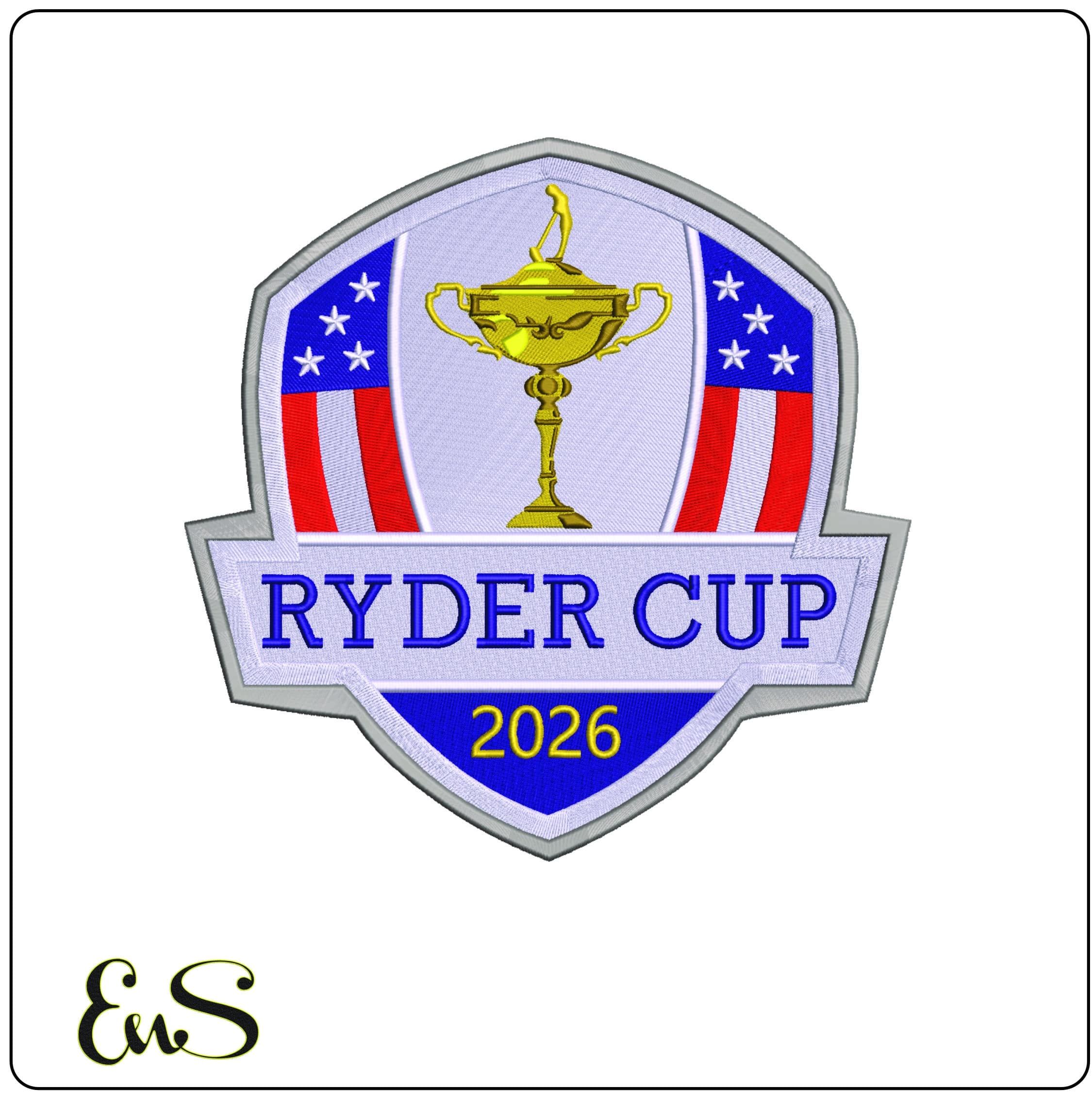 Ryder Cup 2026 - USA Special embroidery design - Bethpage Black September embroidery machine pattern embroidery file