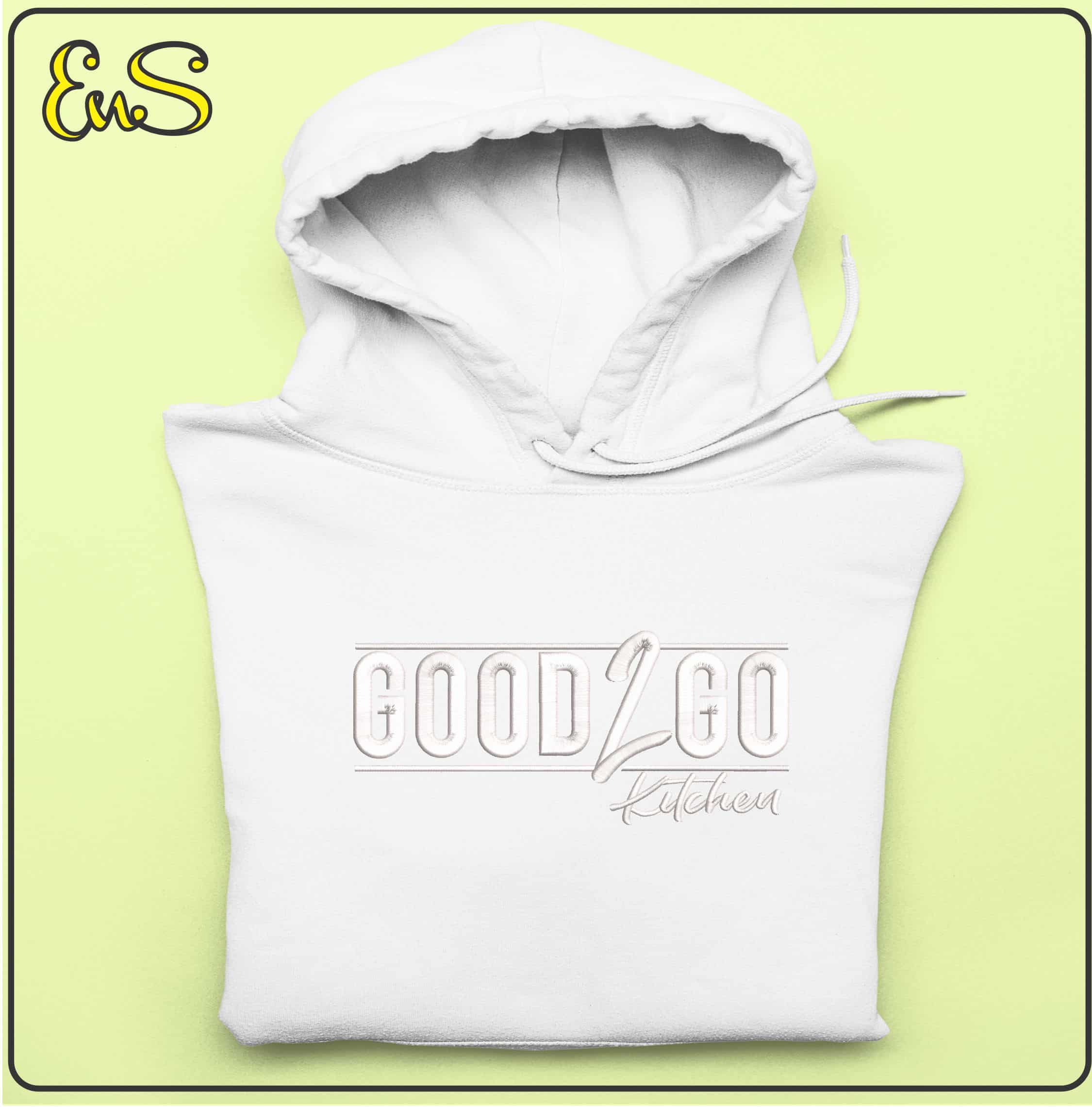 Good to Go - Elegant embroidery design file - instant download — view 3