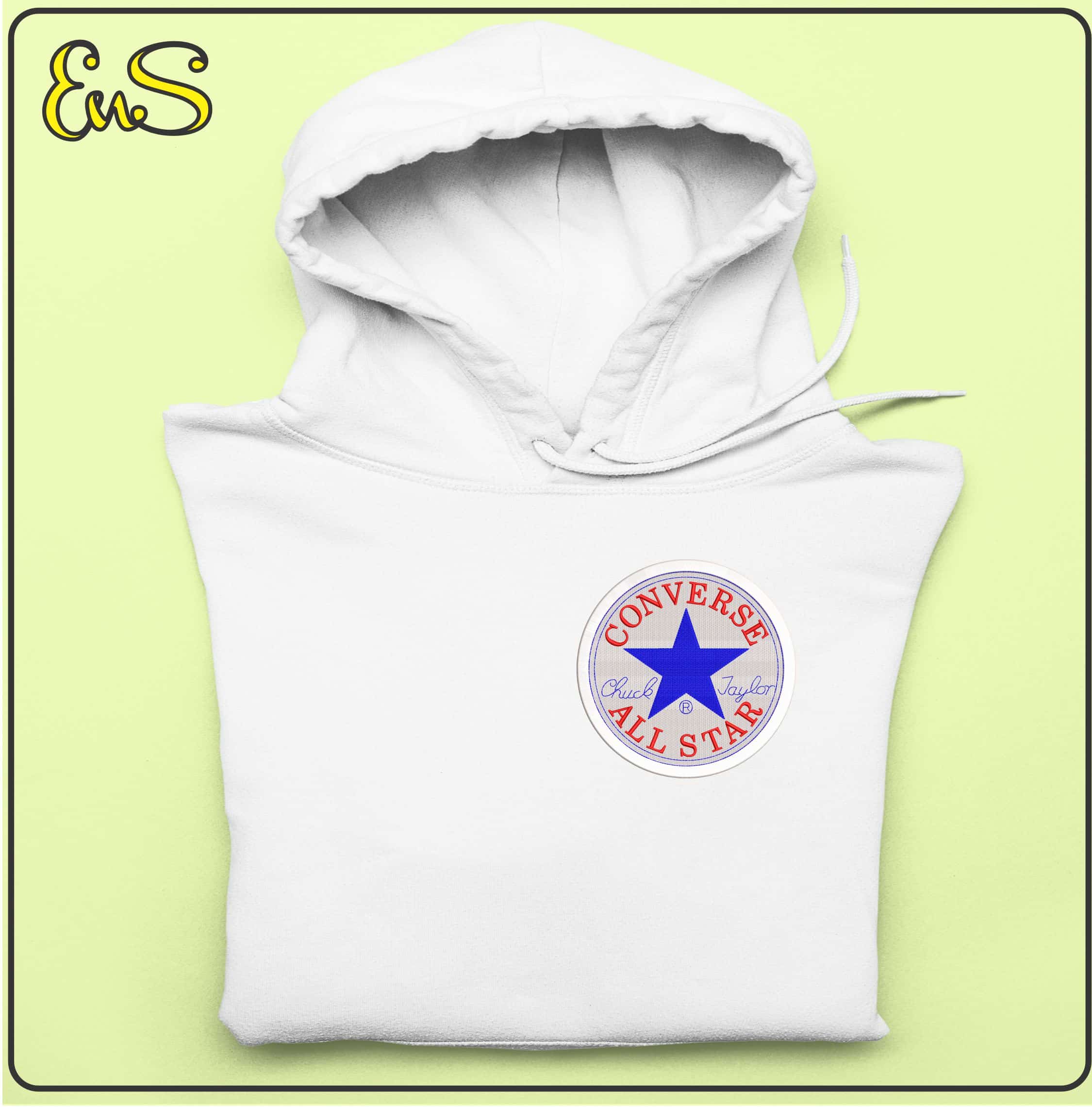 Converse All Stars - Elegant embroidery design file - instant download — view 4