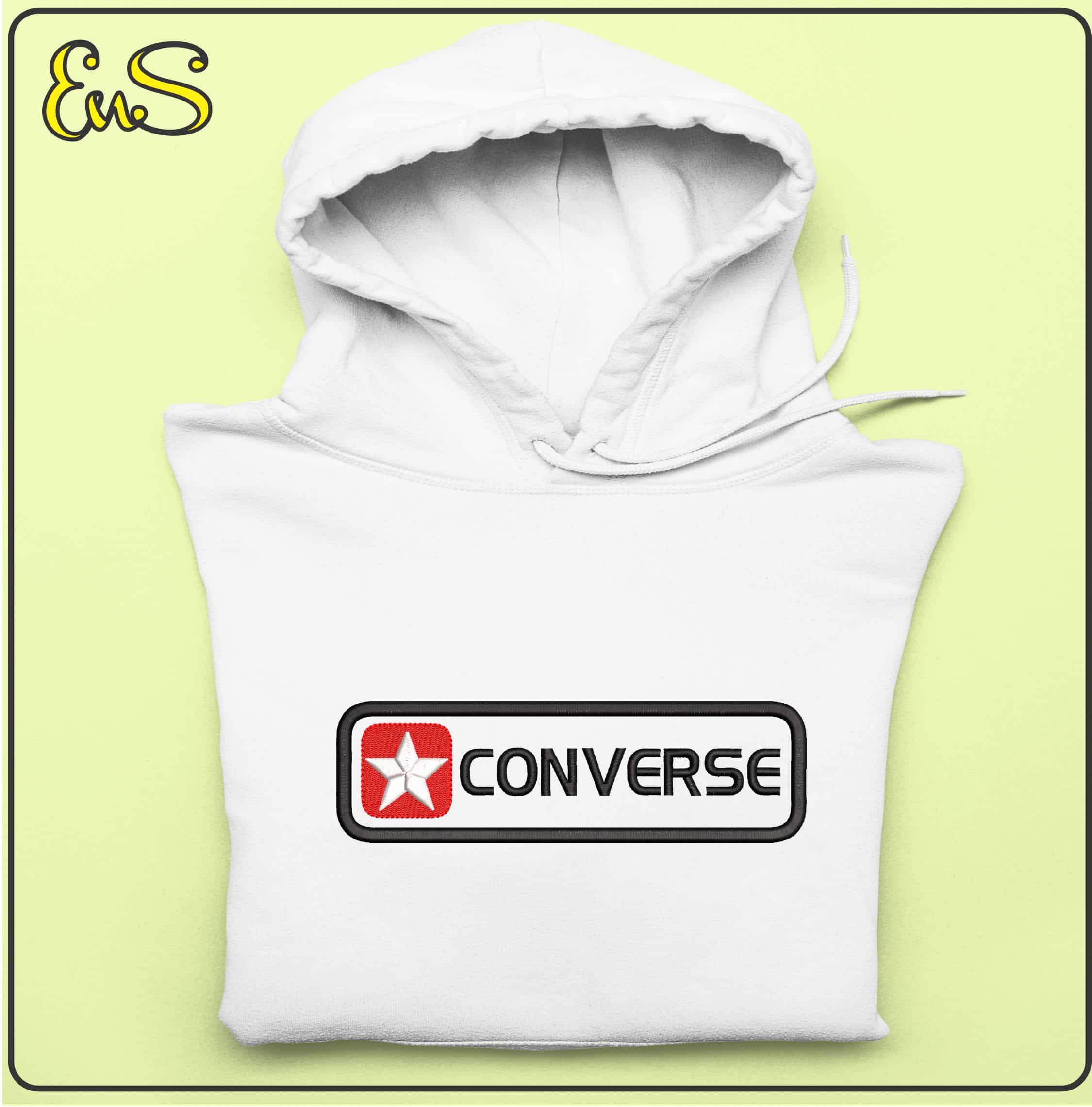 Converse Logo - Elegant embroidery design file - instant download — view 4