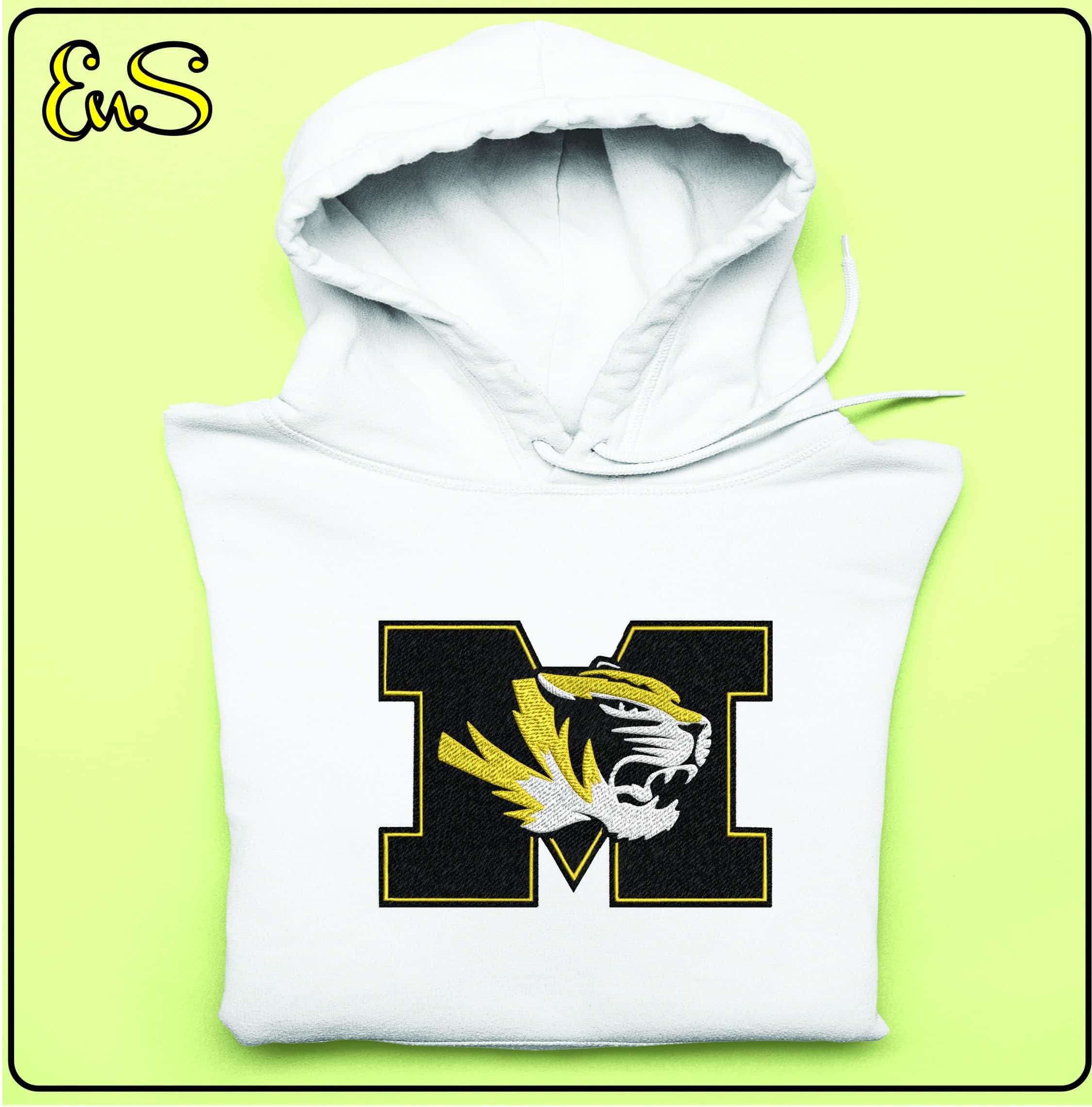 Missouri Tigers Logo - Elegant embroidery design file - instant download — view 5