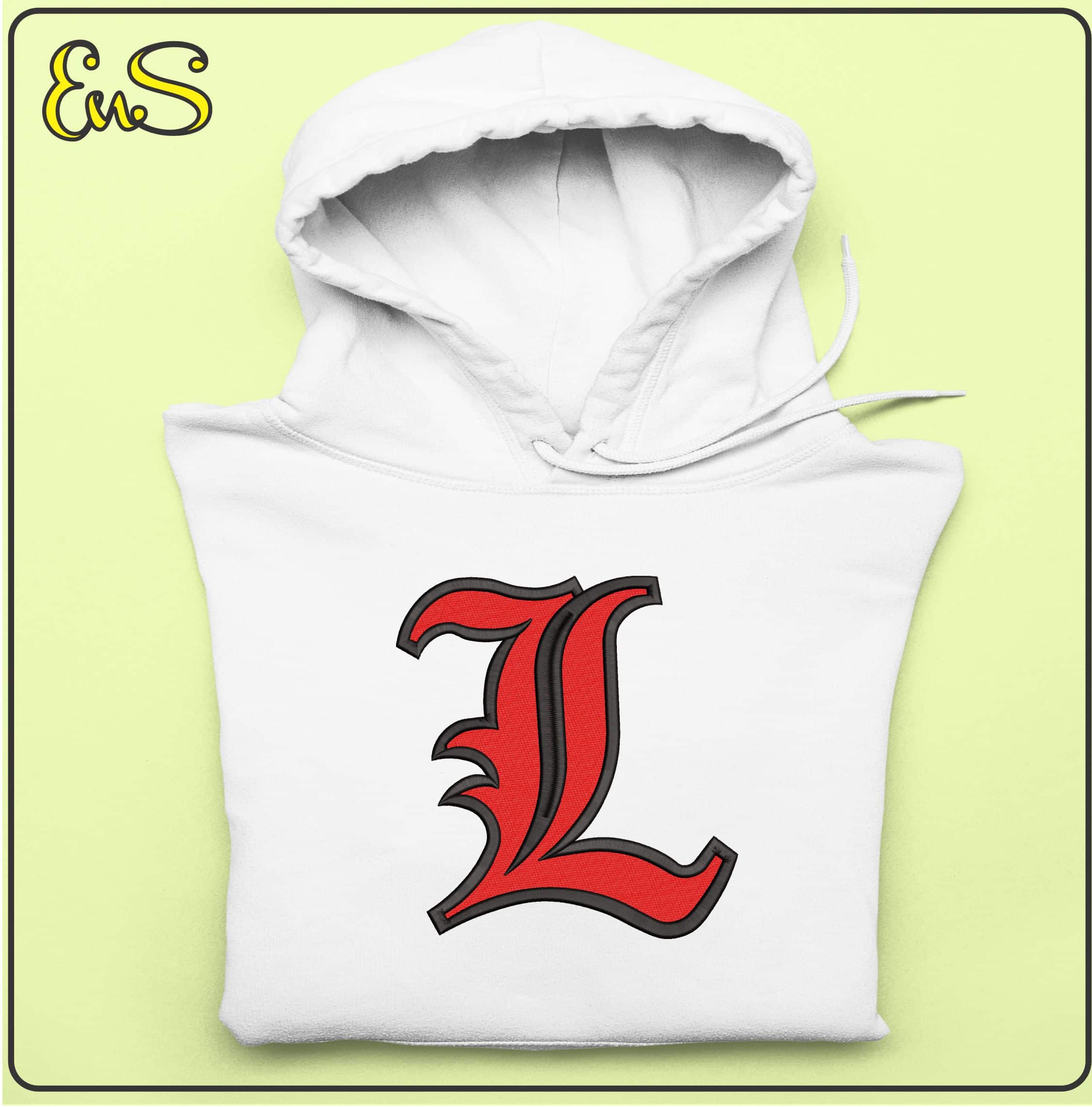 University of Louisville - L Cardinals - Elegant embroidery design file - instant download — view 3