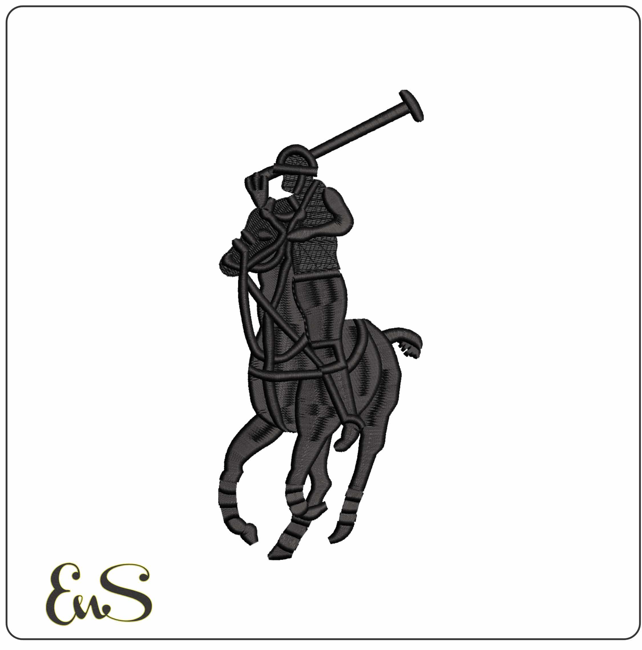 Ralph Lauren Polo- Elegant embroidery design file - instant download