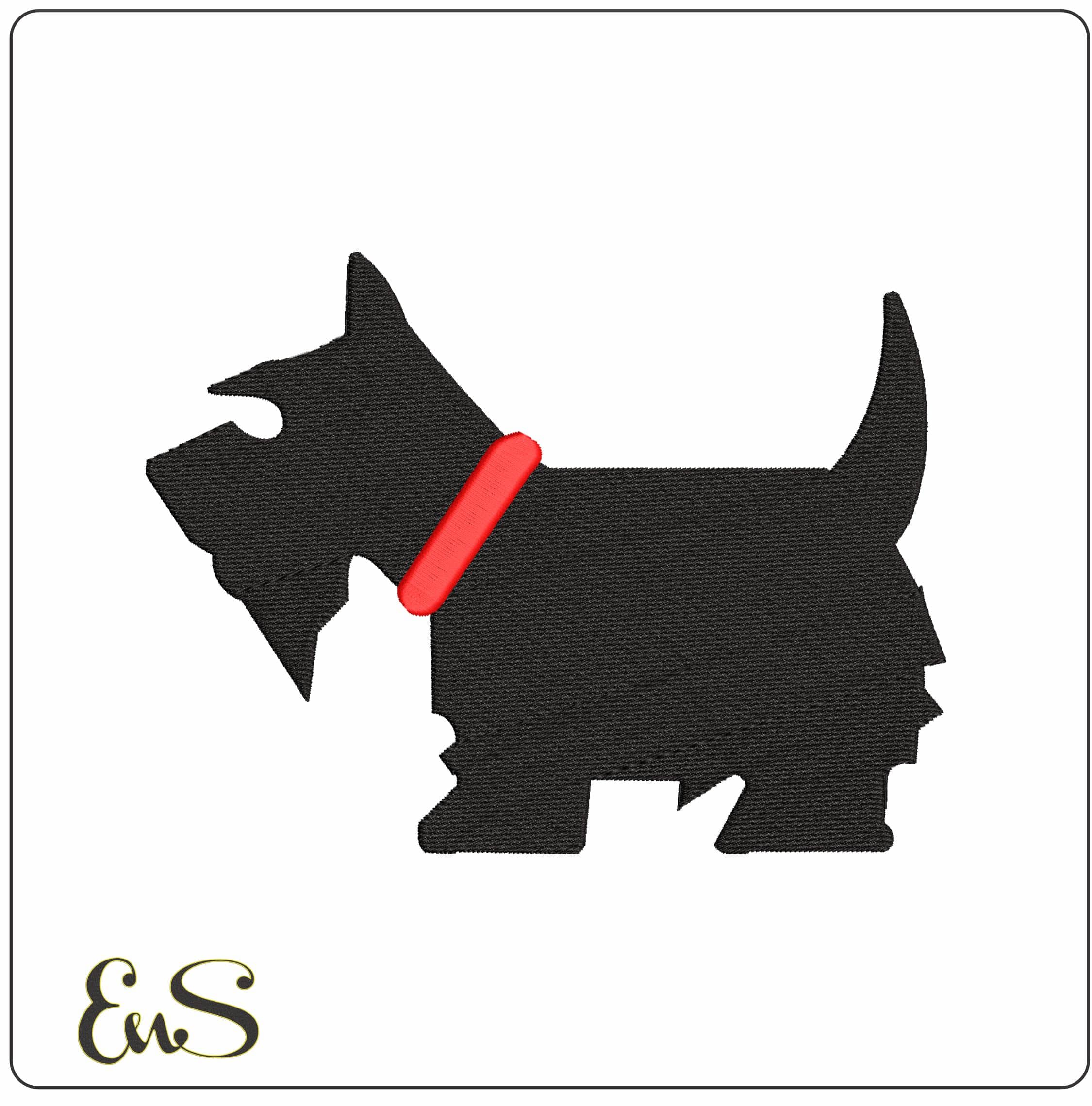 Randley of London- Elegant embroidery design file - instant download