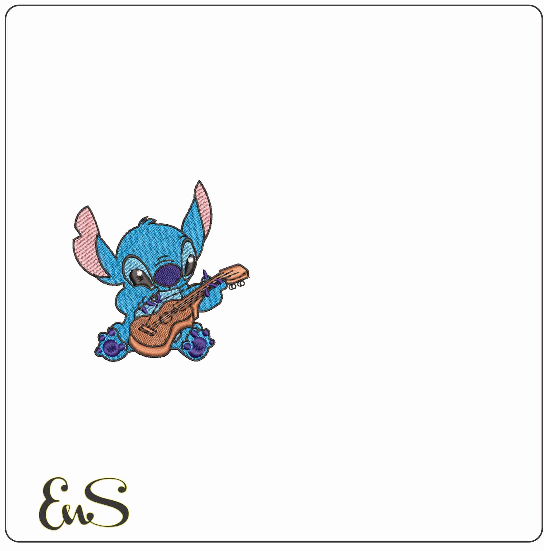 stichee - Elegant embroidery design file - instant download