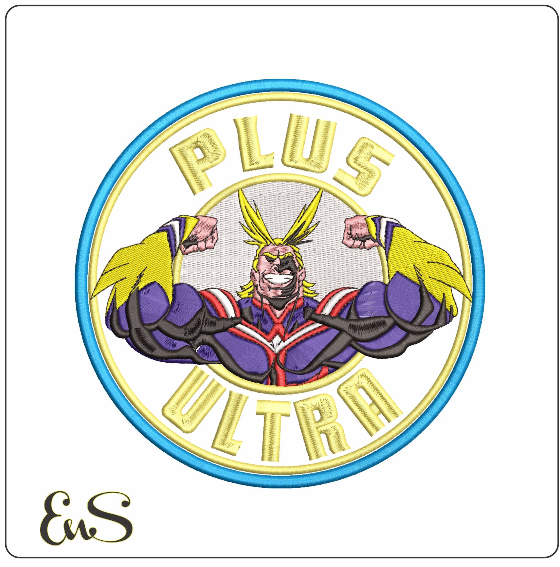 Super Plus Ultra - Elegant embroidery design file - instant download