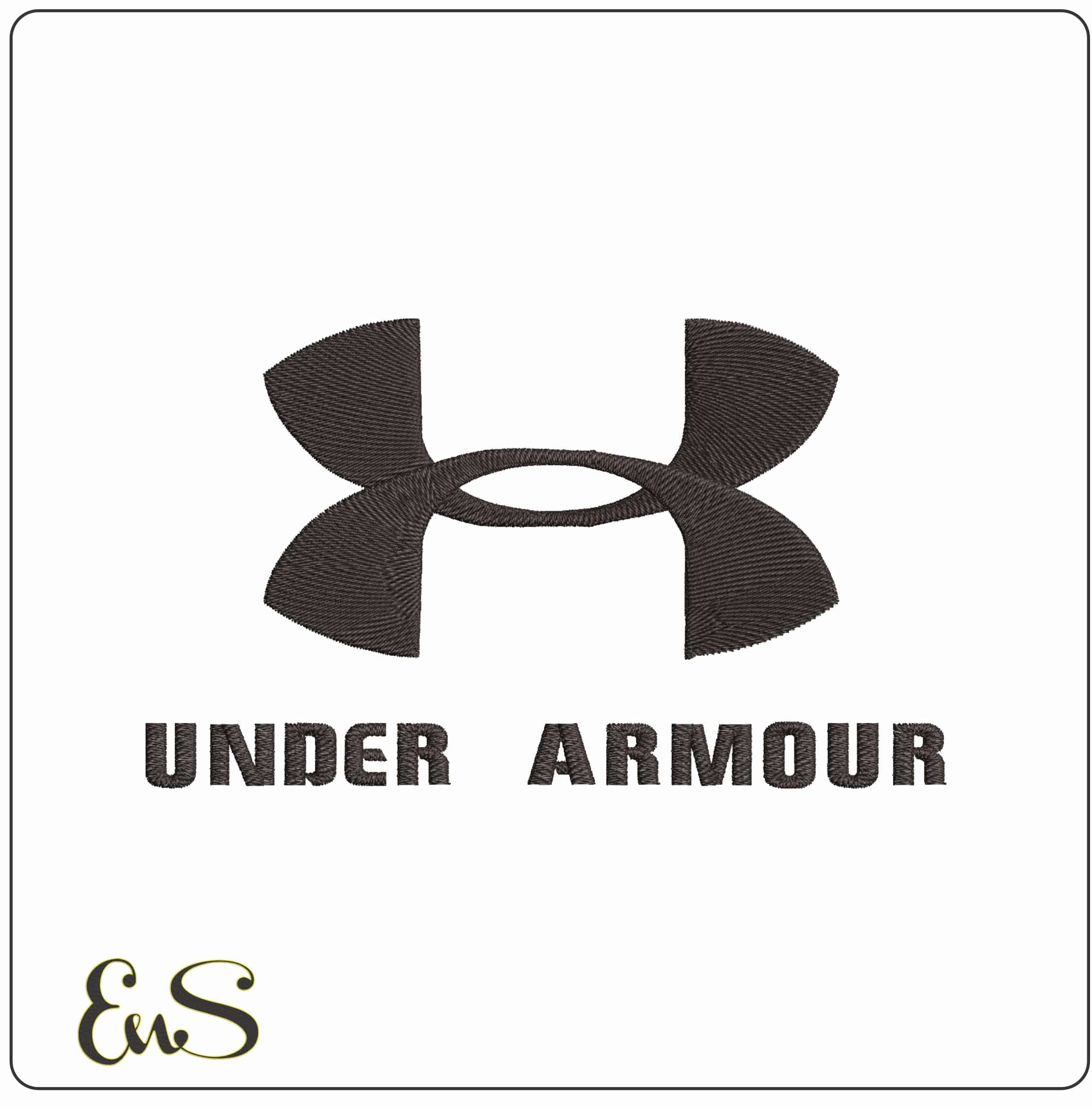 Under Armour Logo - Elegant embroidery design file - instant download