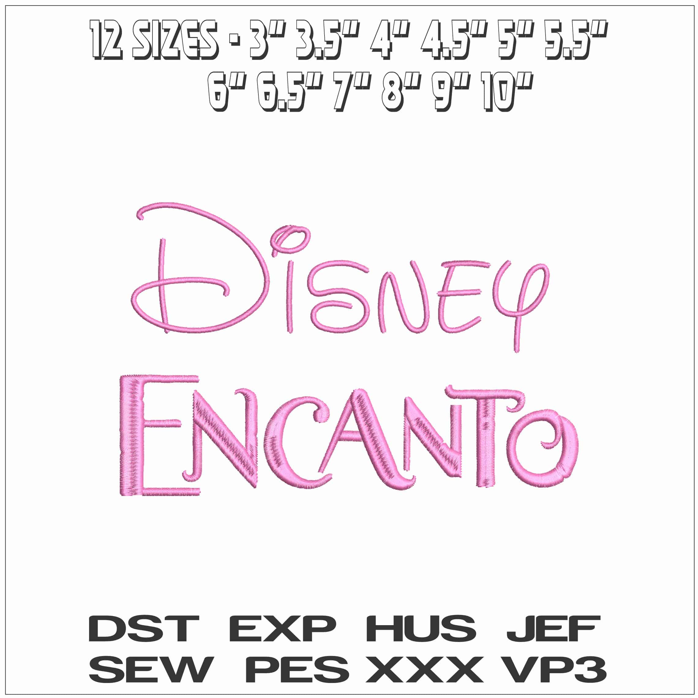Disney Encanto- Elegant embroidery design file - instant download — view 2